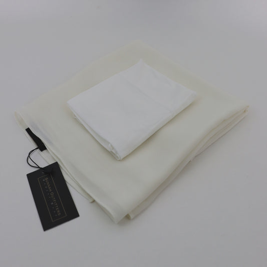 Premium Chiffon Hijab and Undercap Set - Cream