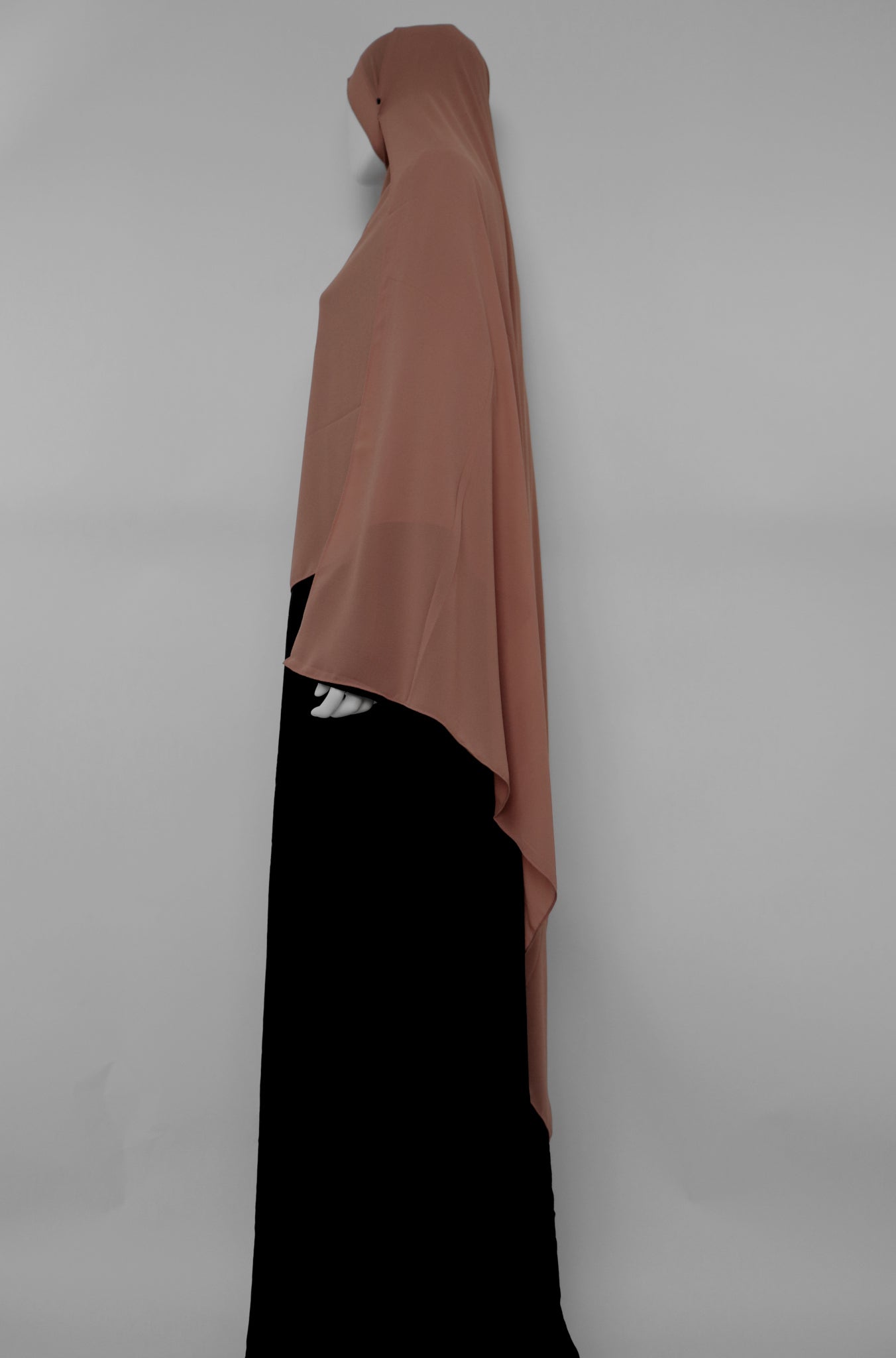 XL Premium Chiffon Hijab - Apricot