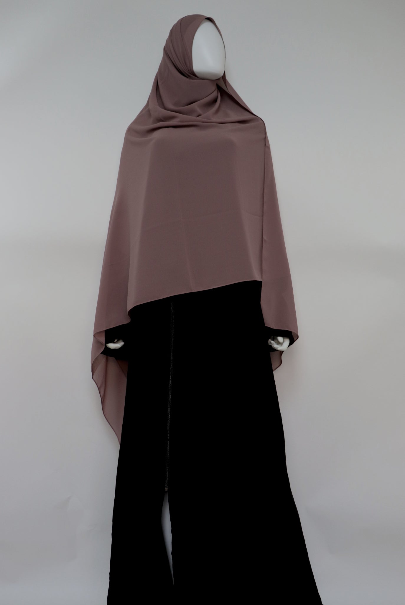 XL Premium Chiffon Hijab - Purplish Taupe