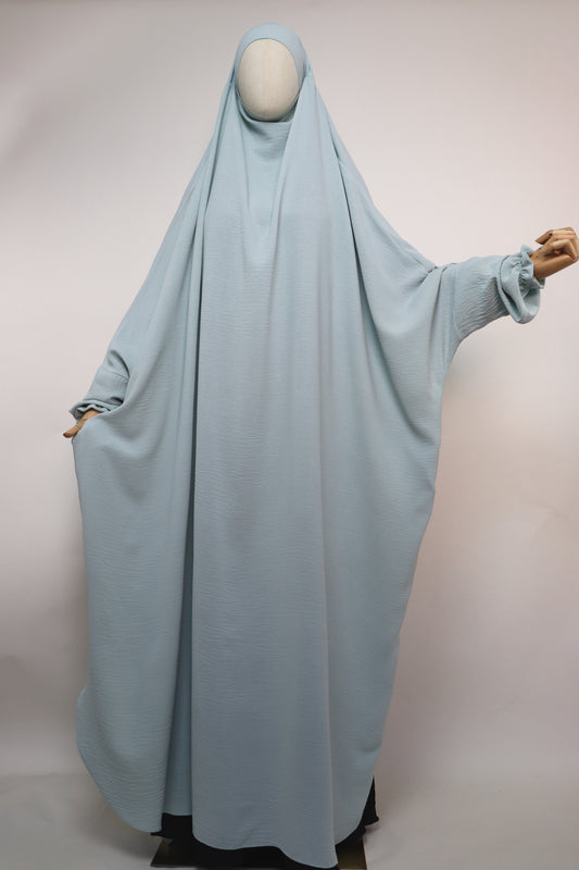 One Piece Full Length Jilbab - Mint