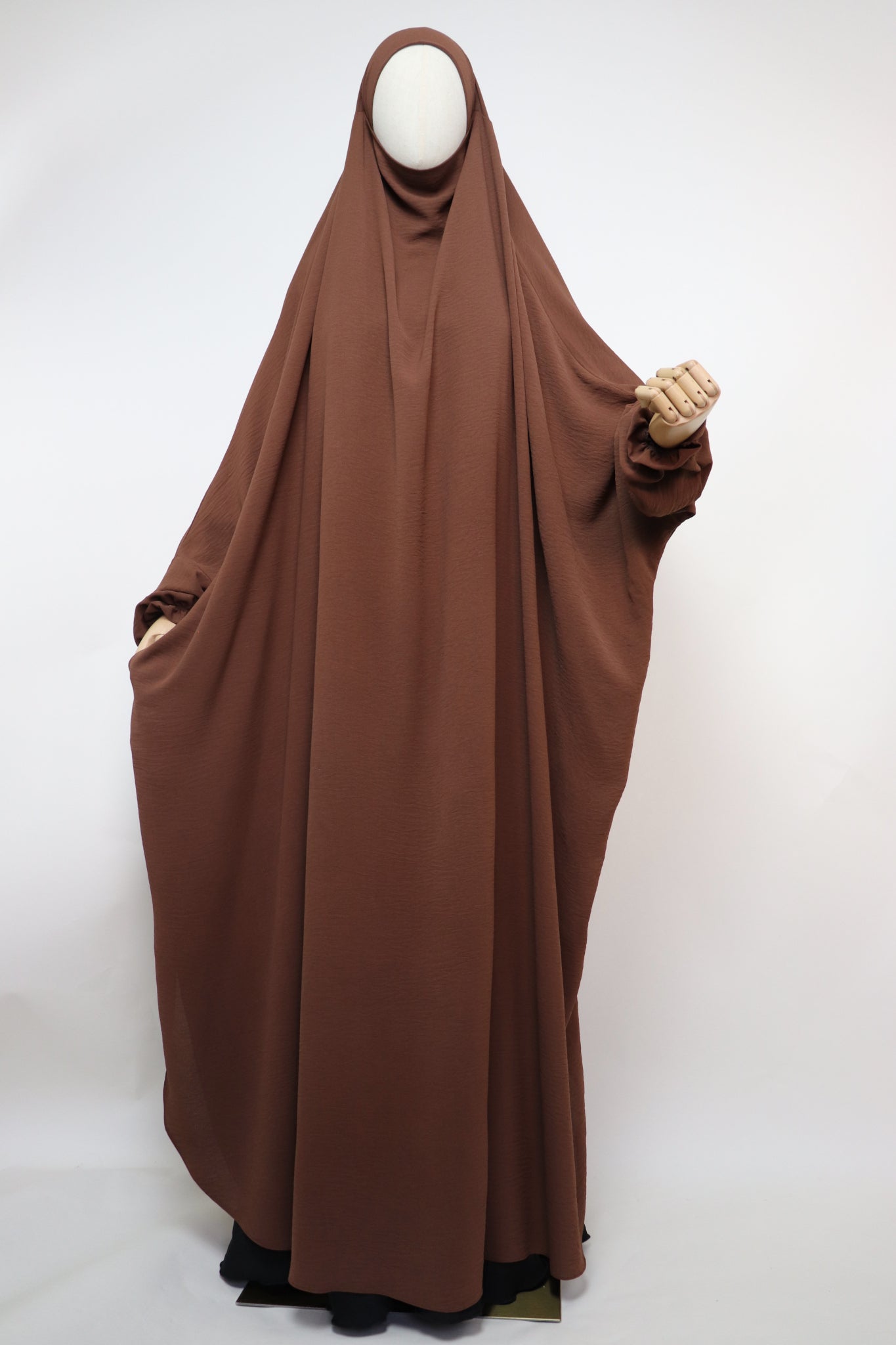 One Piece Full Length Jilbab - Copper