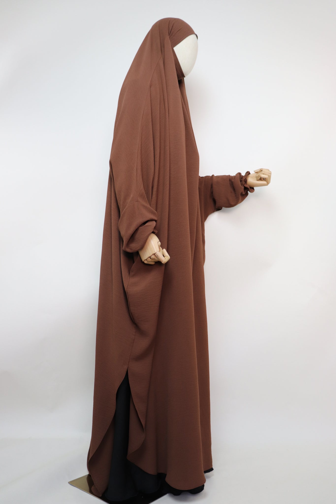 One Piece Full Length Jilbab - Copper