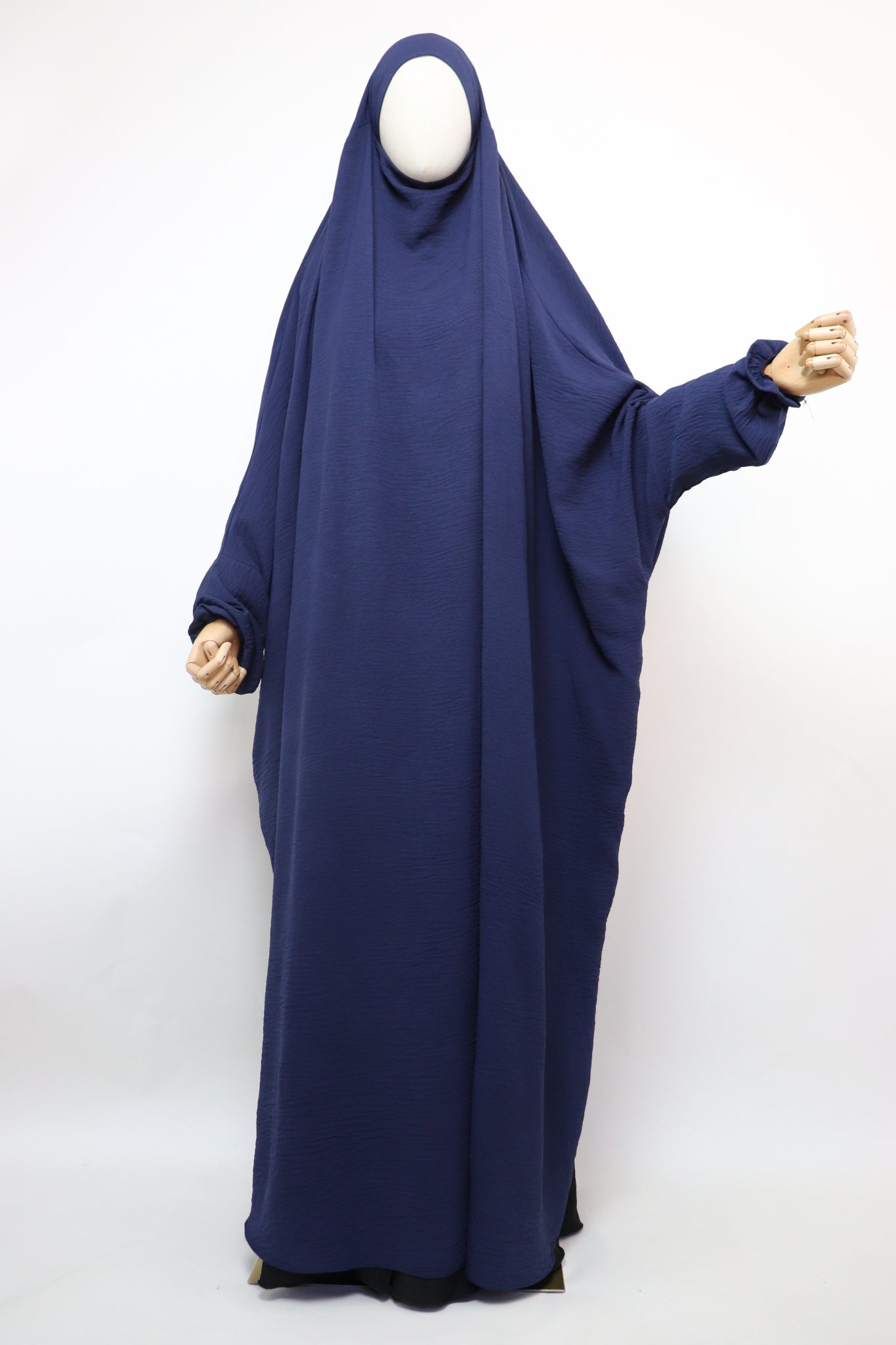 One Piece Full Length Jilbab - Navy