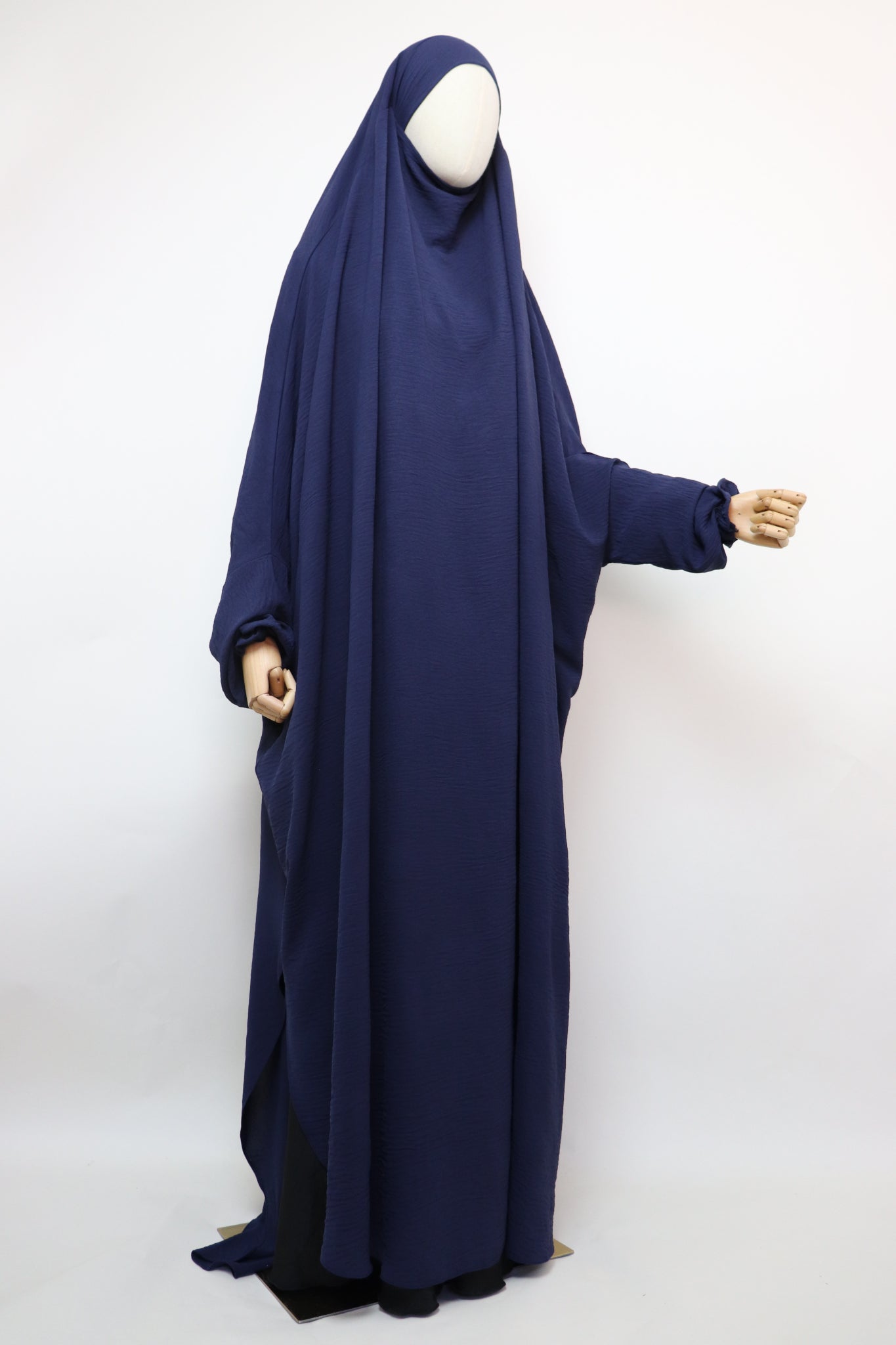 One Piece Full Length Jilbab - Navy