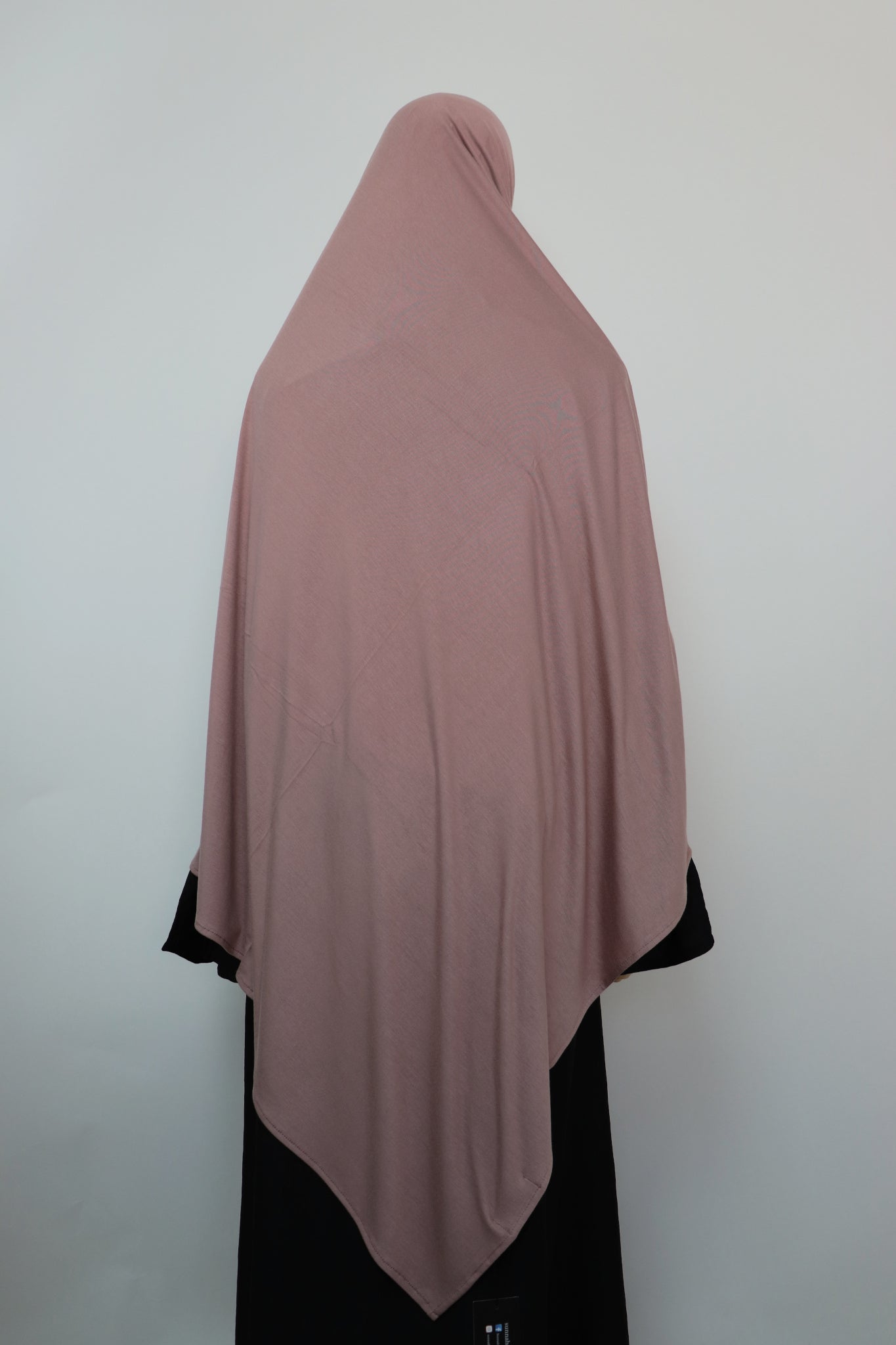 Premium Maxi Jersey Hijab - Mauve Brown
