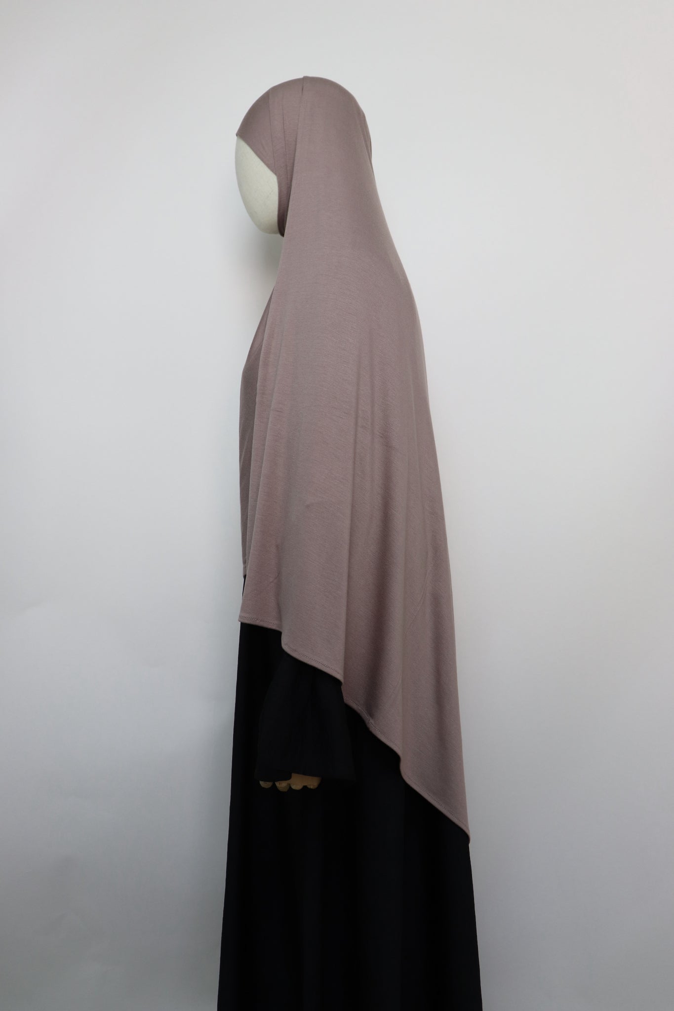 Premium Maxi Jersey Hijab - Taupe