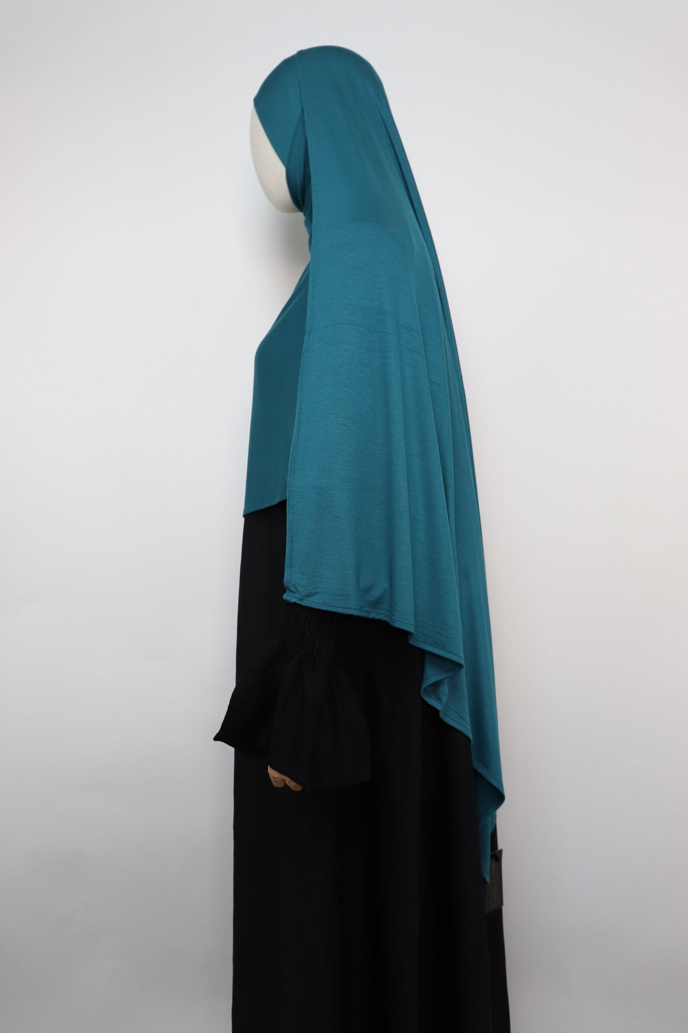 Premium Maxi Jersey Hijab - Teal