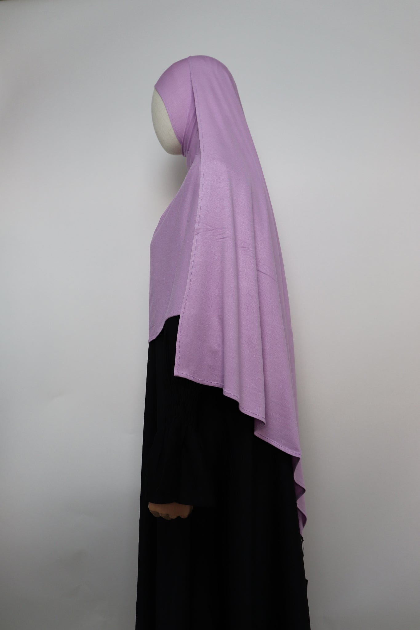 Premium Maxi Jersey Hijab - Lilac