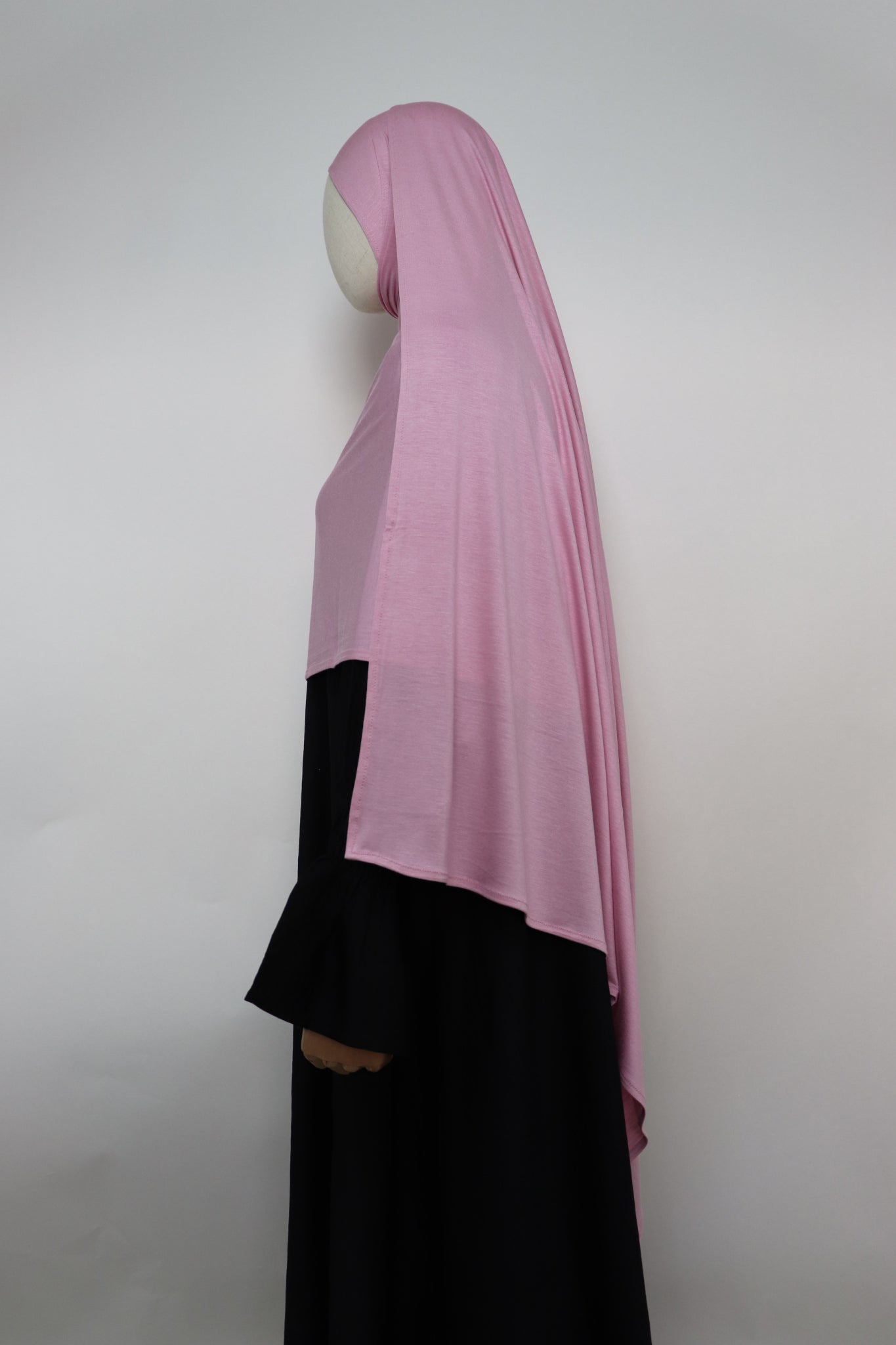 Premium Maxi Jersey Hijab - Mauve Pink