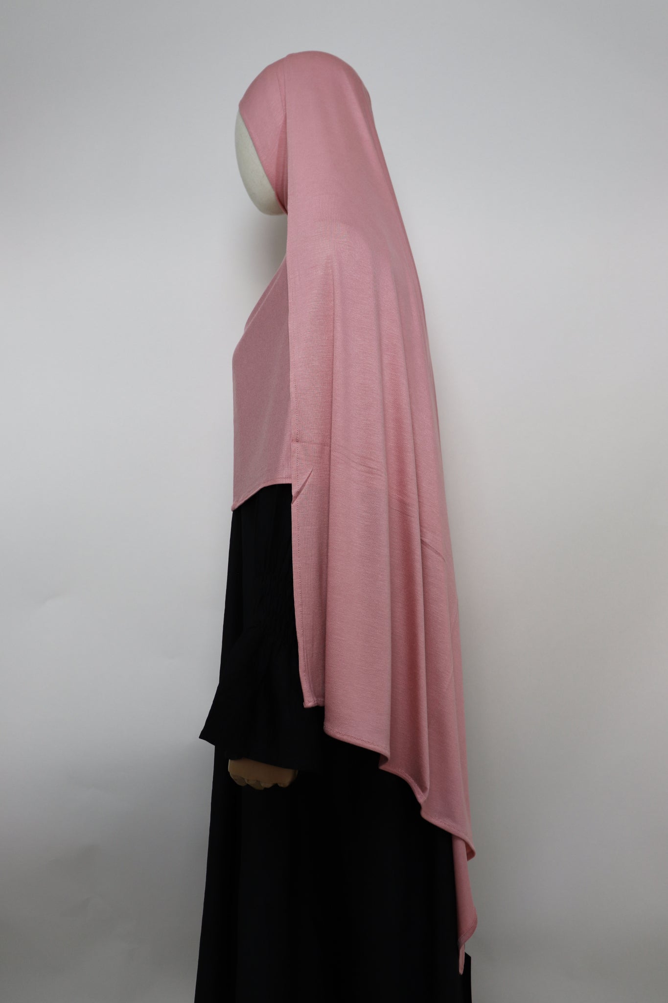 Premium Maxi Jersey Hijab - Soft Pink
