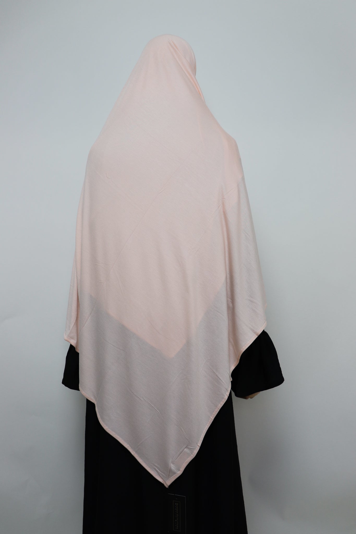 Premium Maxi Jersey Hijab - Light Peach