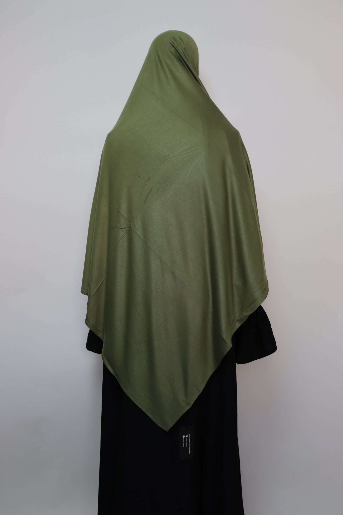 Premium Maxi Jersey Hijab - Olive