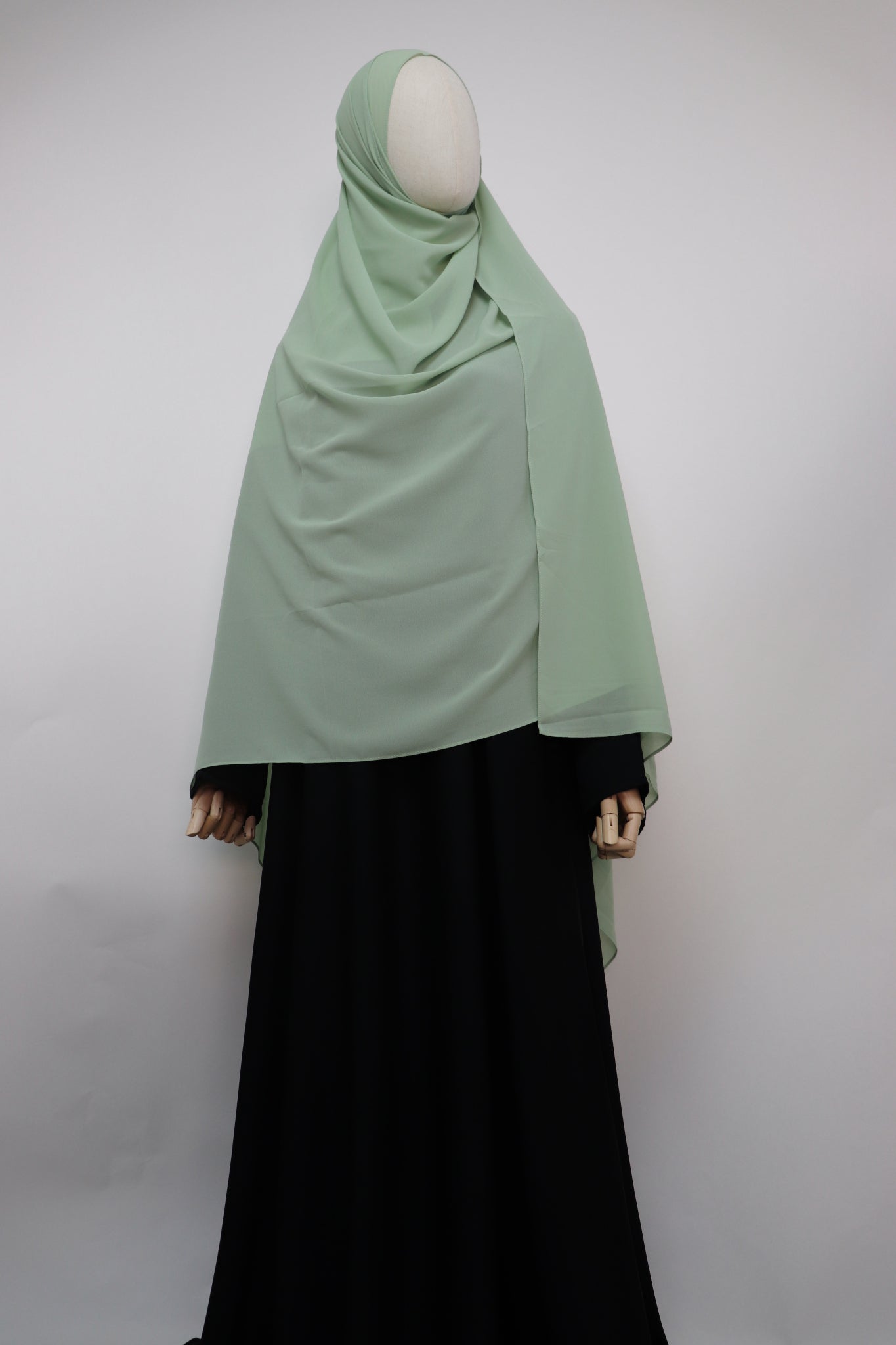 XL Premium Chiffon Hijab - Avocado