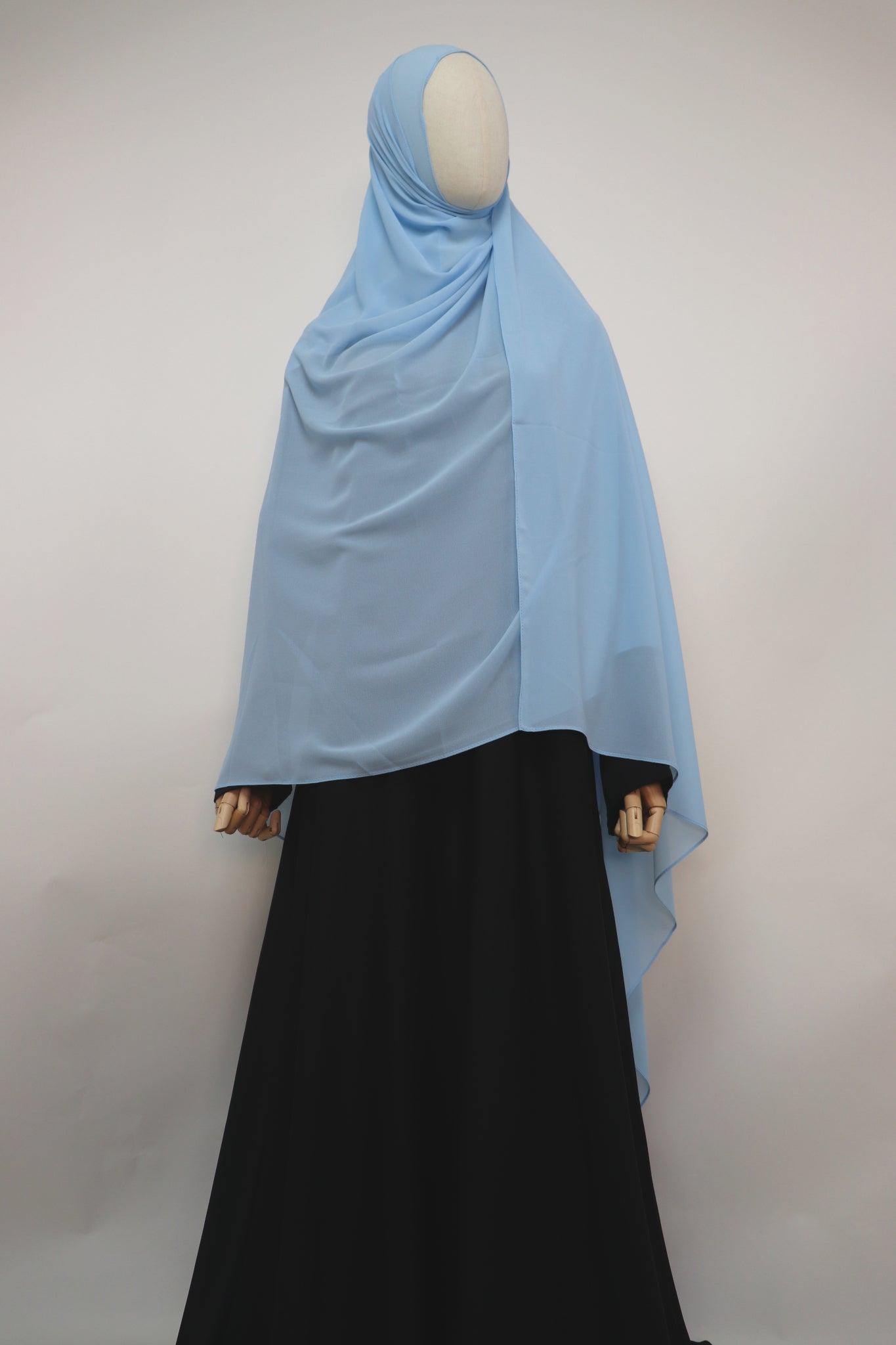 XL Premium Chiffon Hijab - Sky