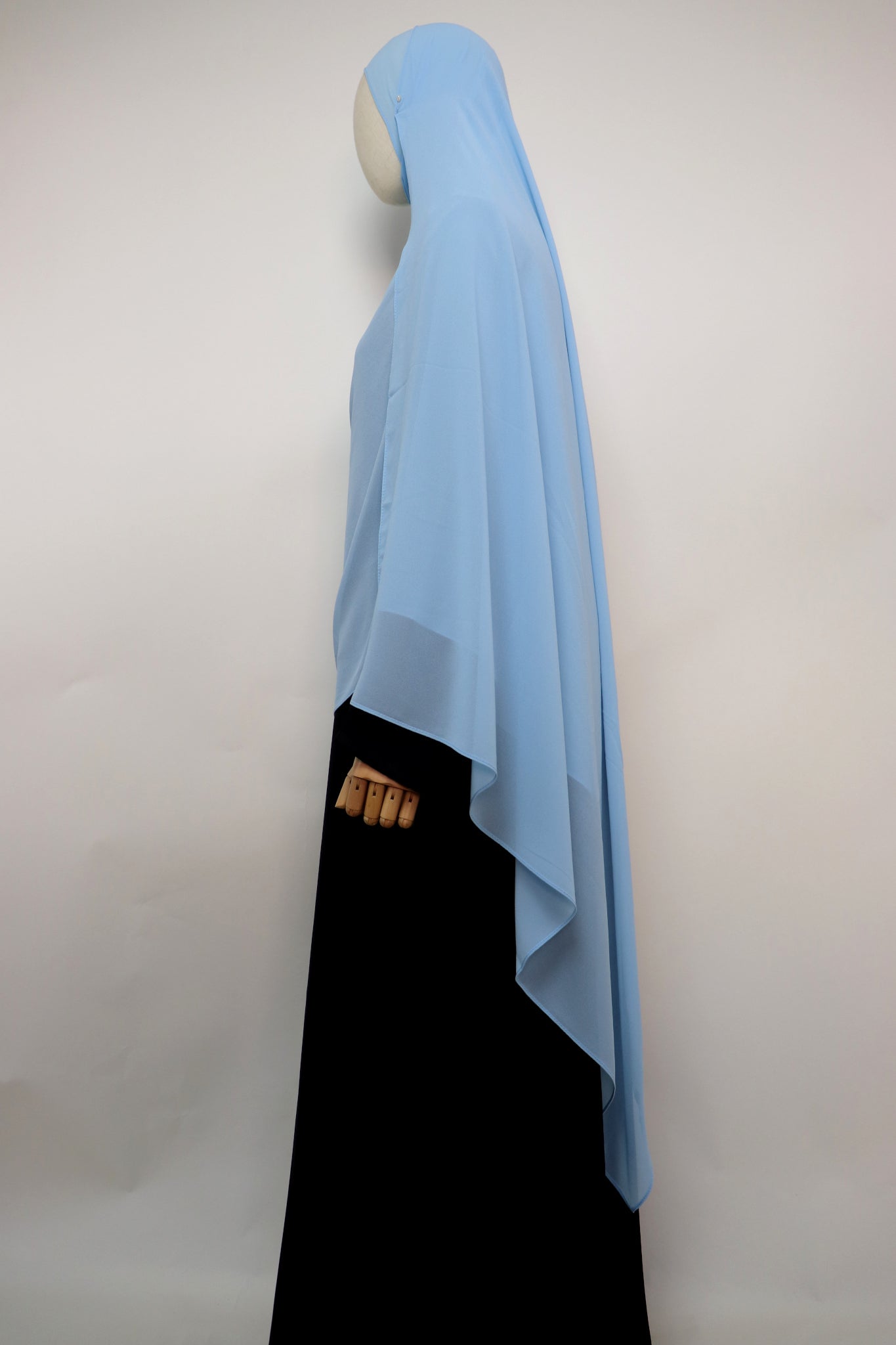 XL Premium Chiffon Hijab - Sky
