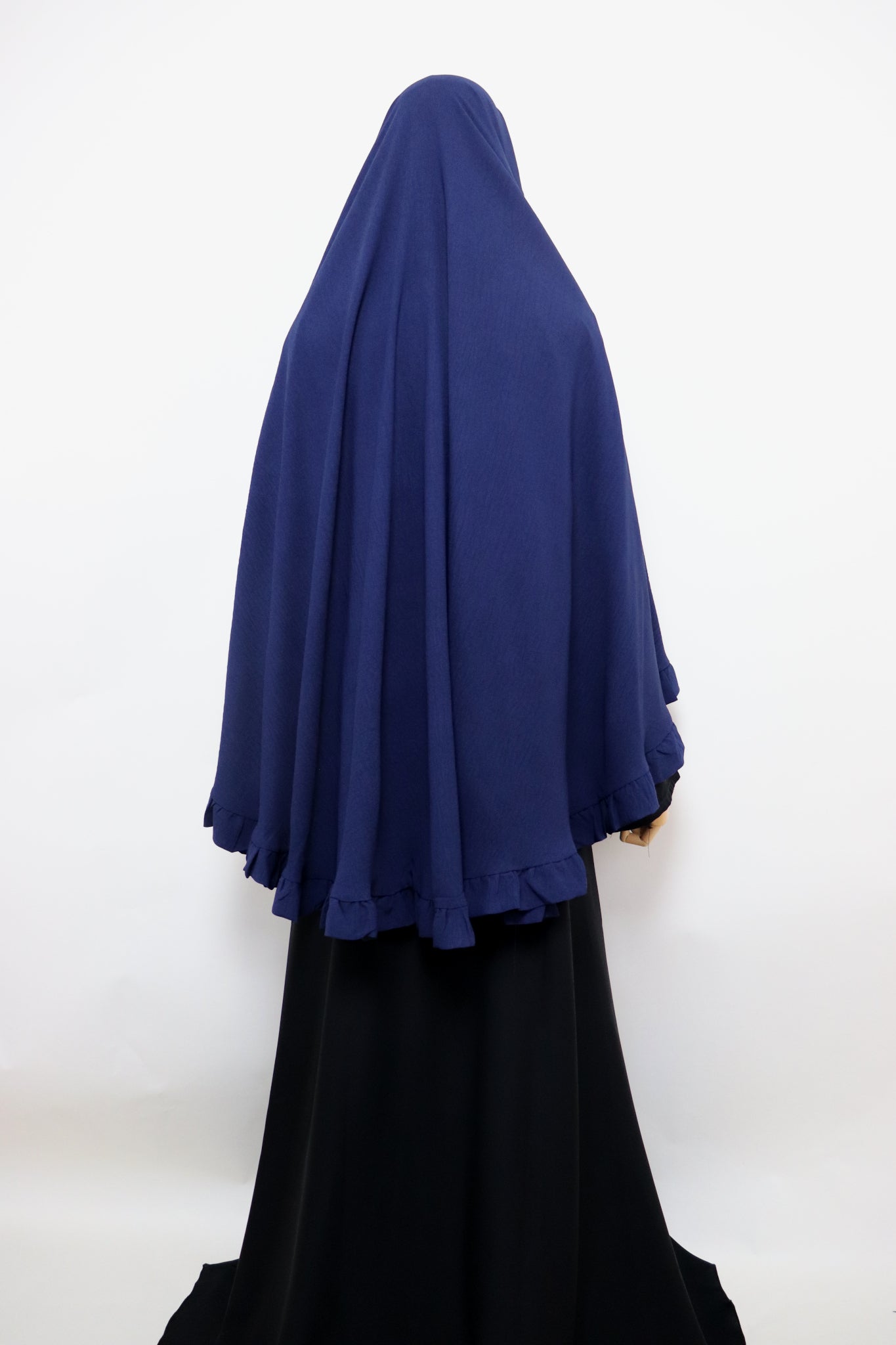 Raffle Crinkle Khimar - Navy