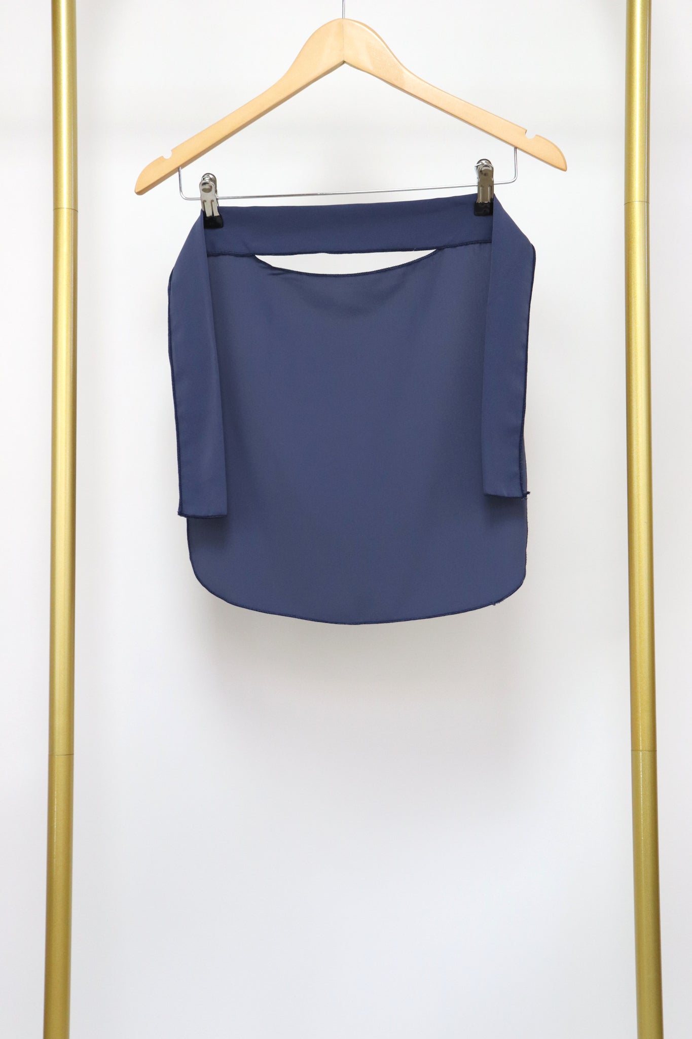 3 Piece Abaya Khimar and Niqab Set - Dusty Blue