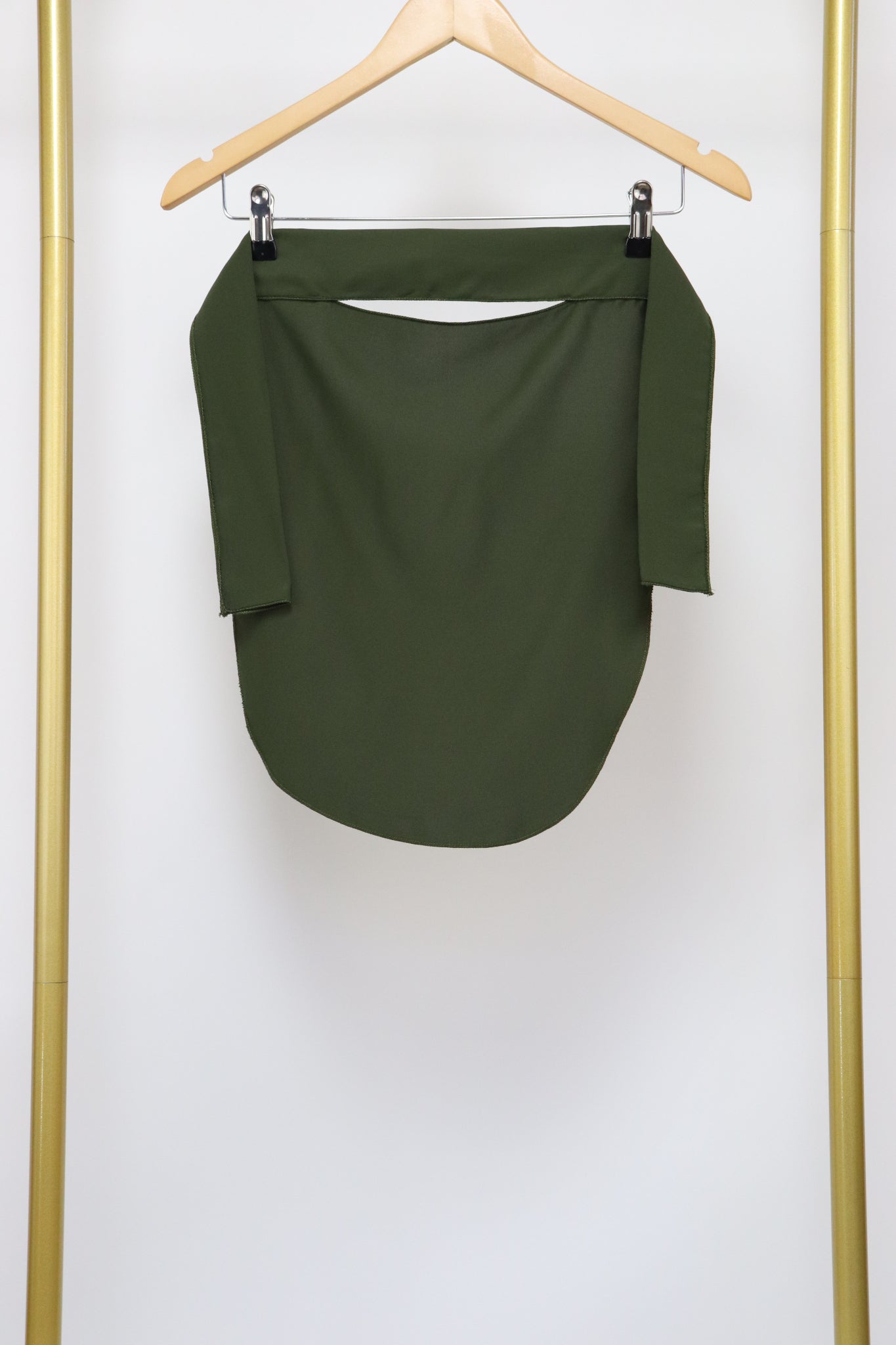 3 Piece Abaya Khimar and Niqab Set - Olive