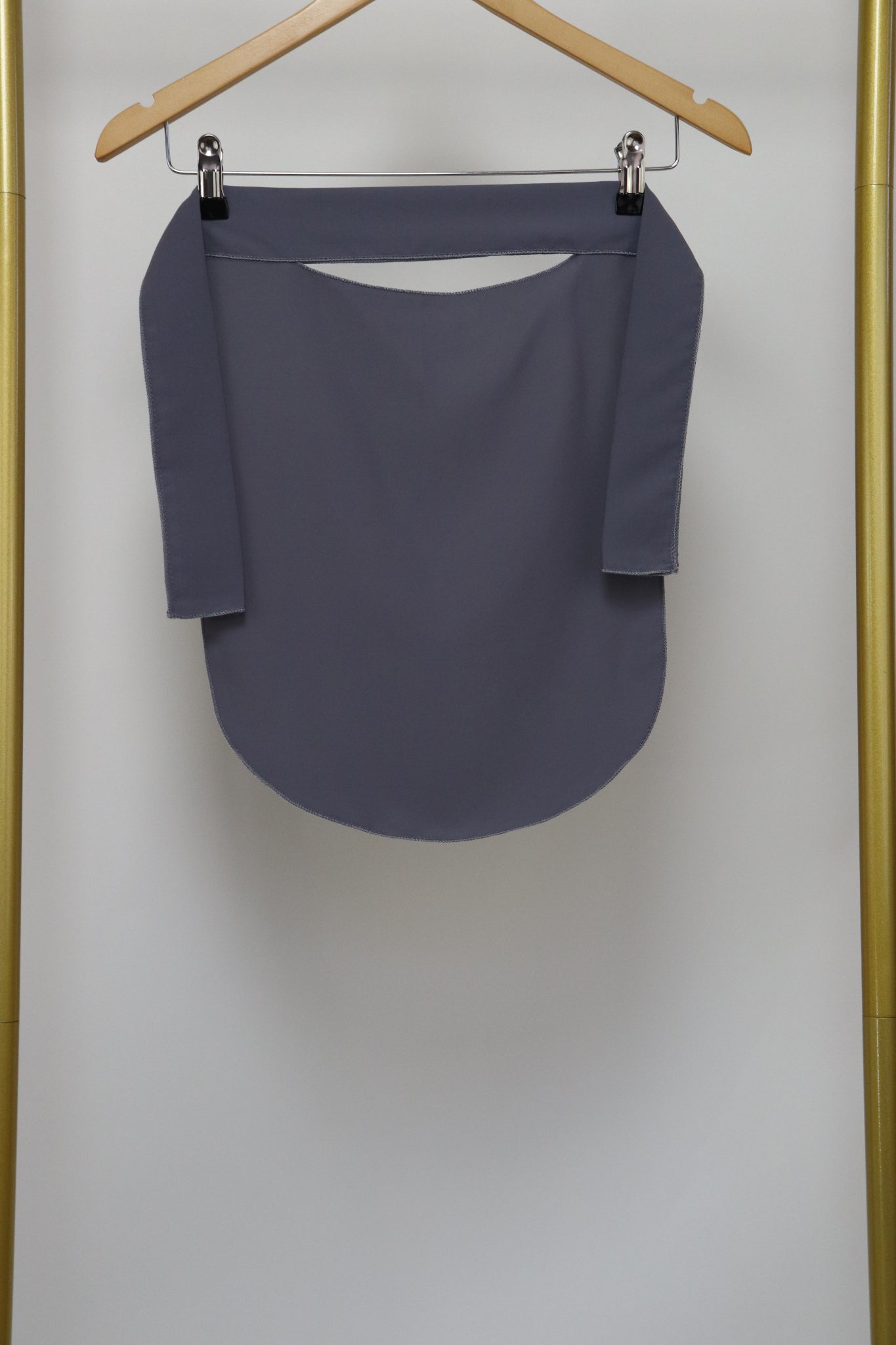 3 Piece Abaya Khimar and Niqab Set - Gray