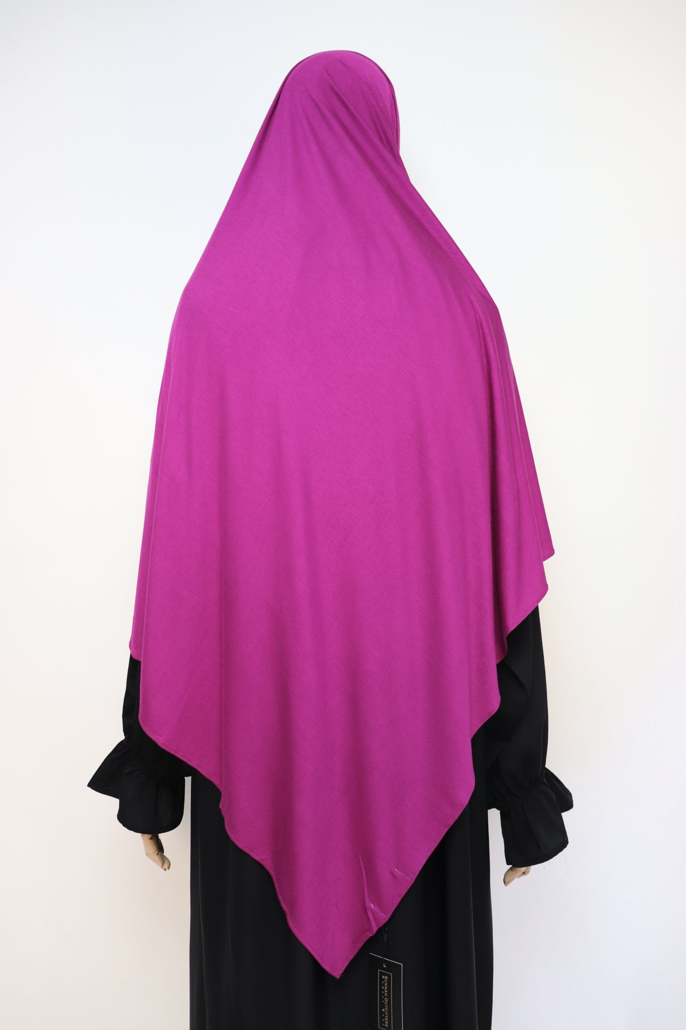 Premium Bamboo Jersey Hijab - Magenta