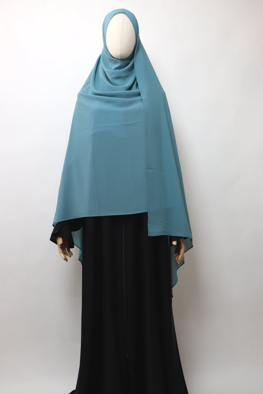2XL Premium Chiffon Hijab - Opal
