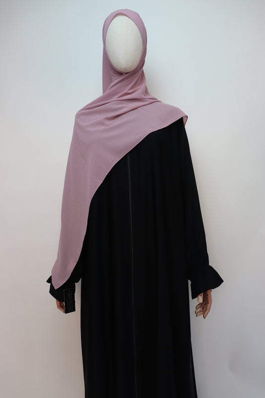 Premium Chiffon Hijab Standard Size - Dusty Mauve