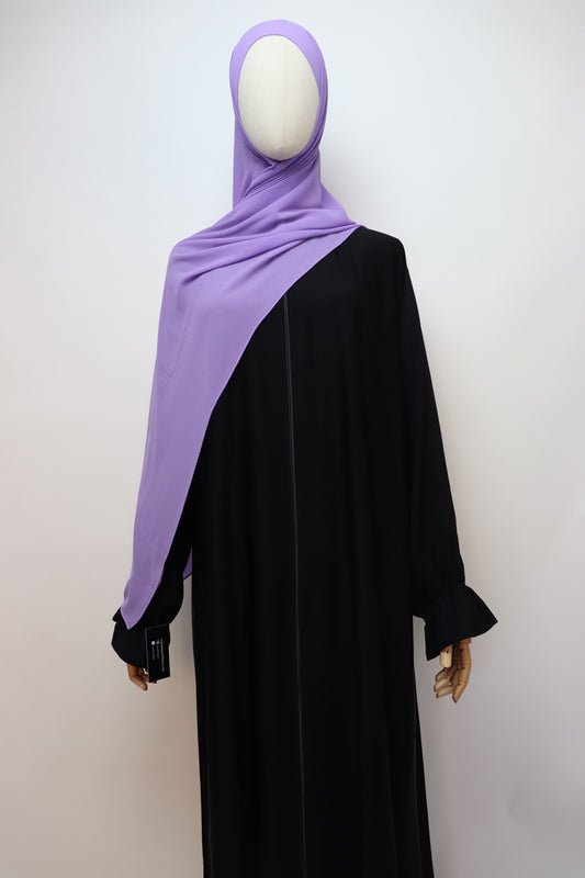 Premium Chiffon Hijab Standard Size - Lavender