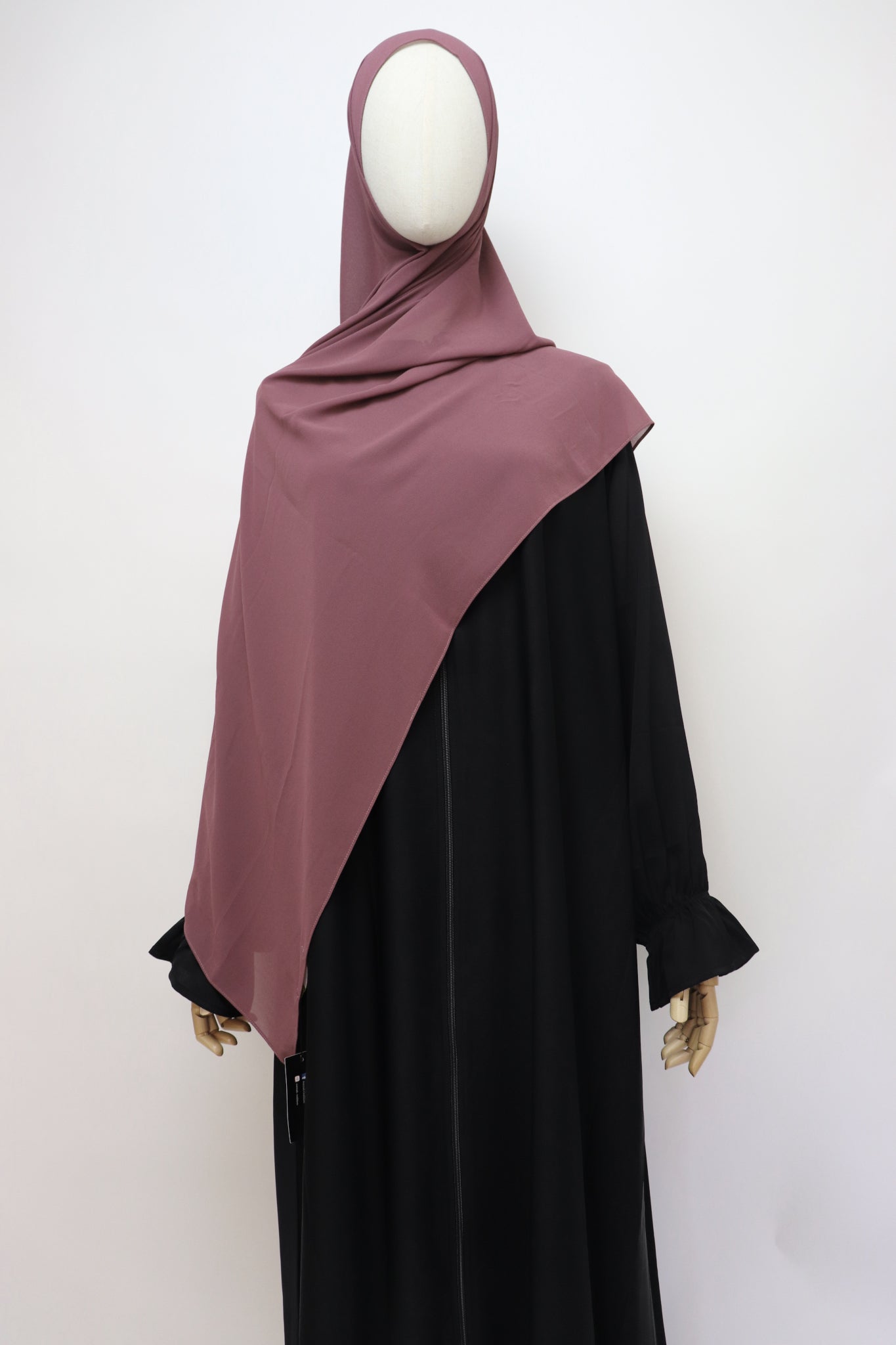 Premium Chiffon Hijab Standard Size - Mauve