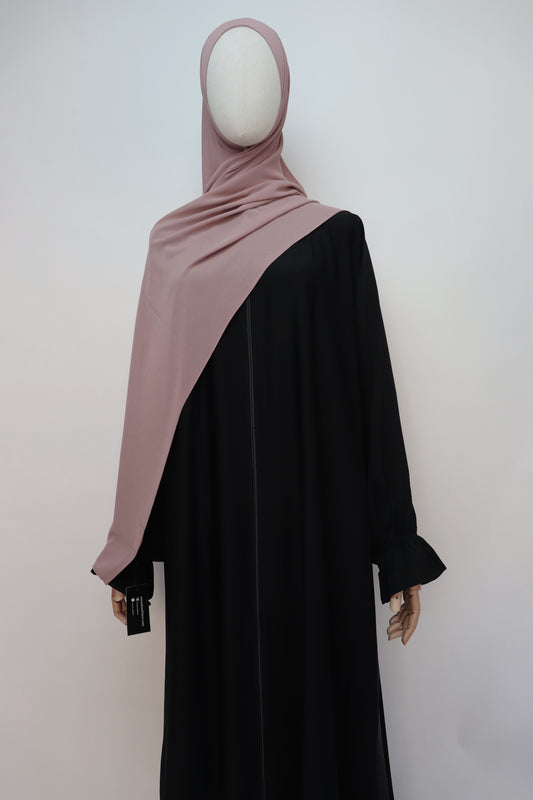 Premium Chiffon Hijab Standard Size - Mauve Brown