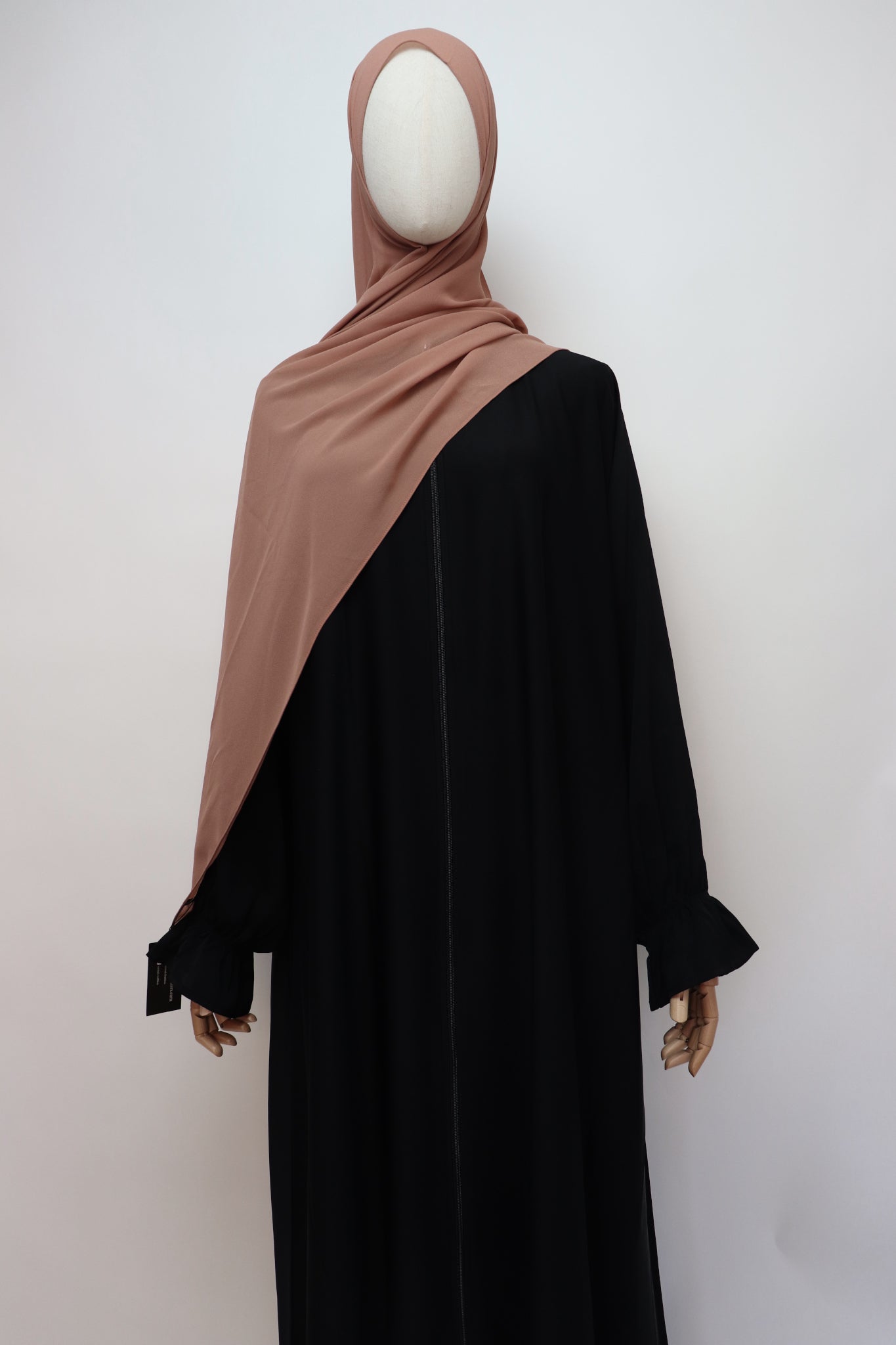Premium Chiffon Hijab Standard Size - Nutmeg
