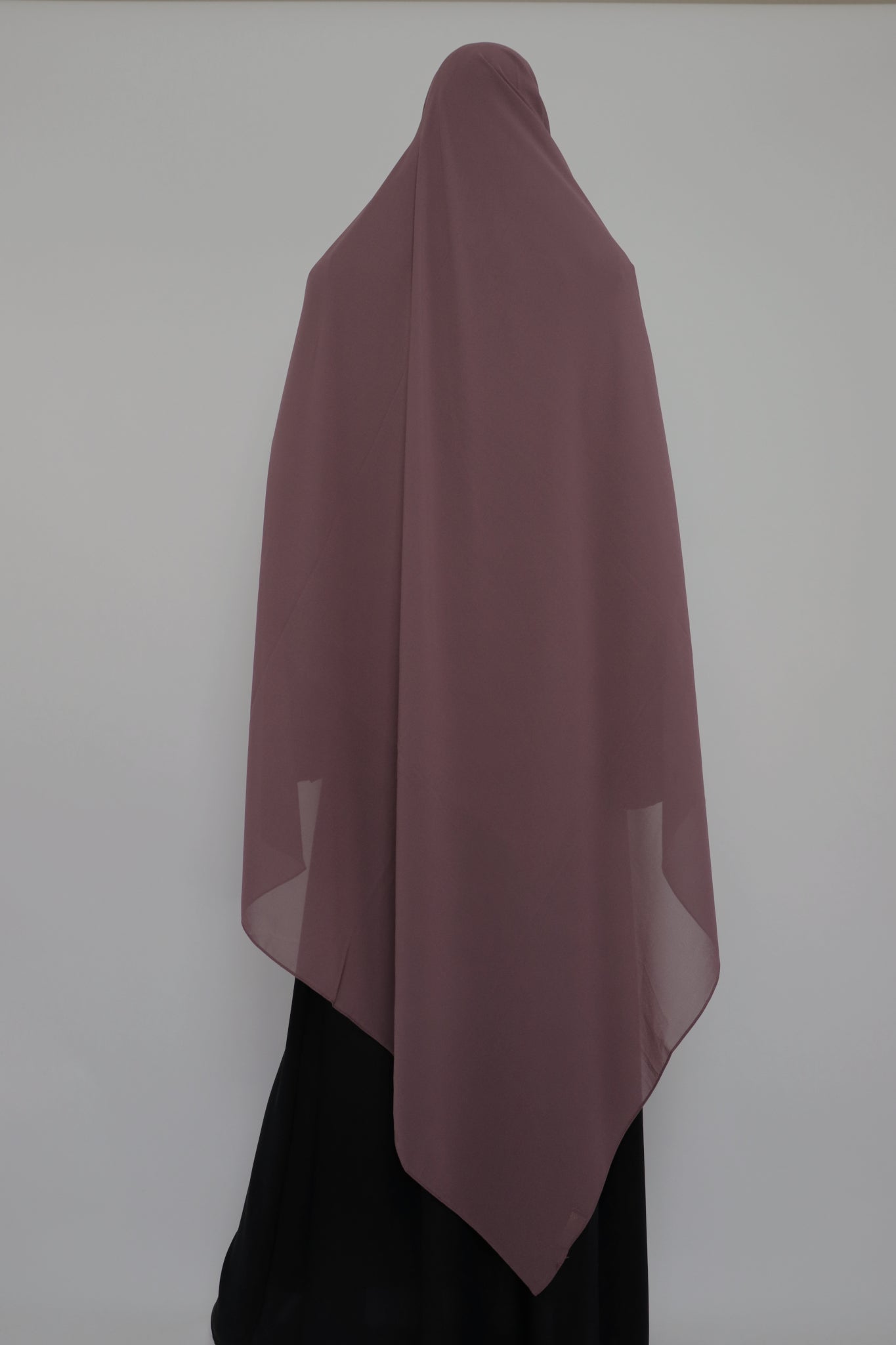 XL Premium Chiffon Hijab - Mauve