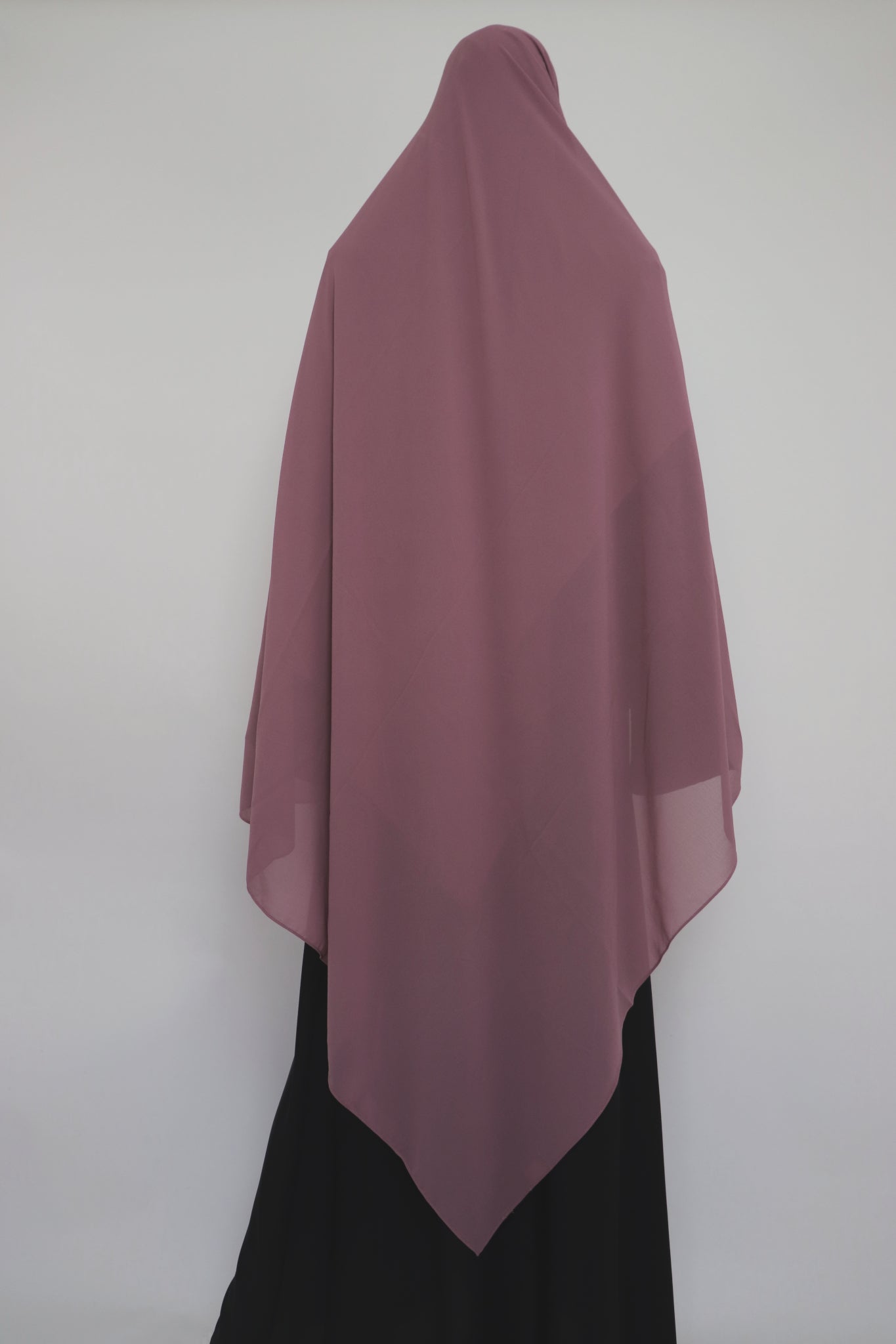 XL Premium Chiffon Hijab - Light Mauve