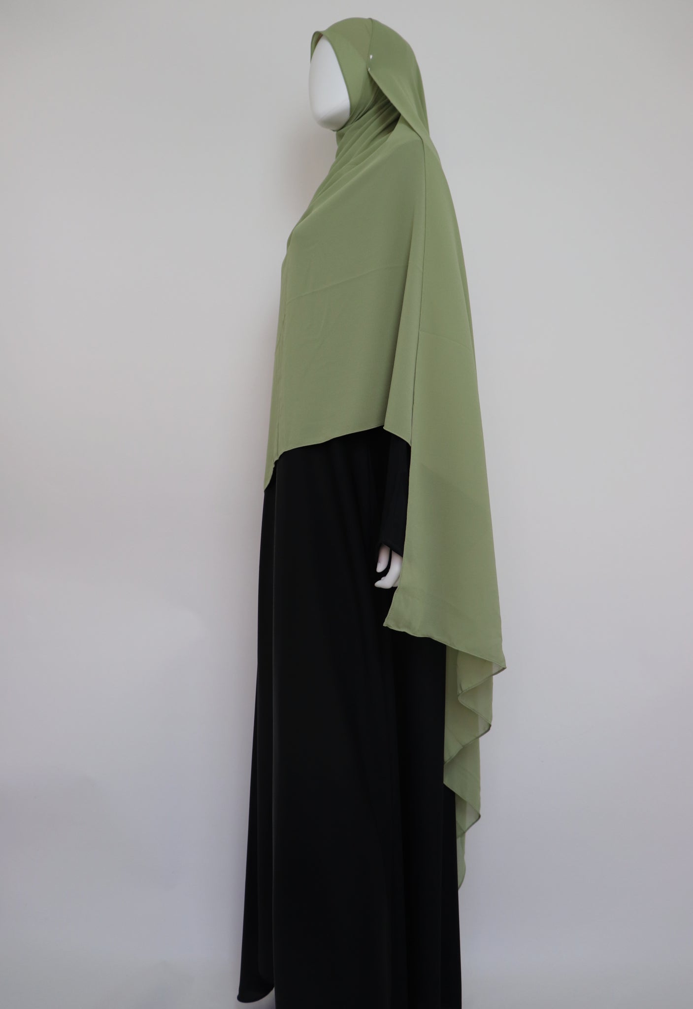 XL Premium Chiffon Hijab - Pistachio
