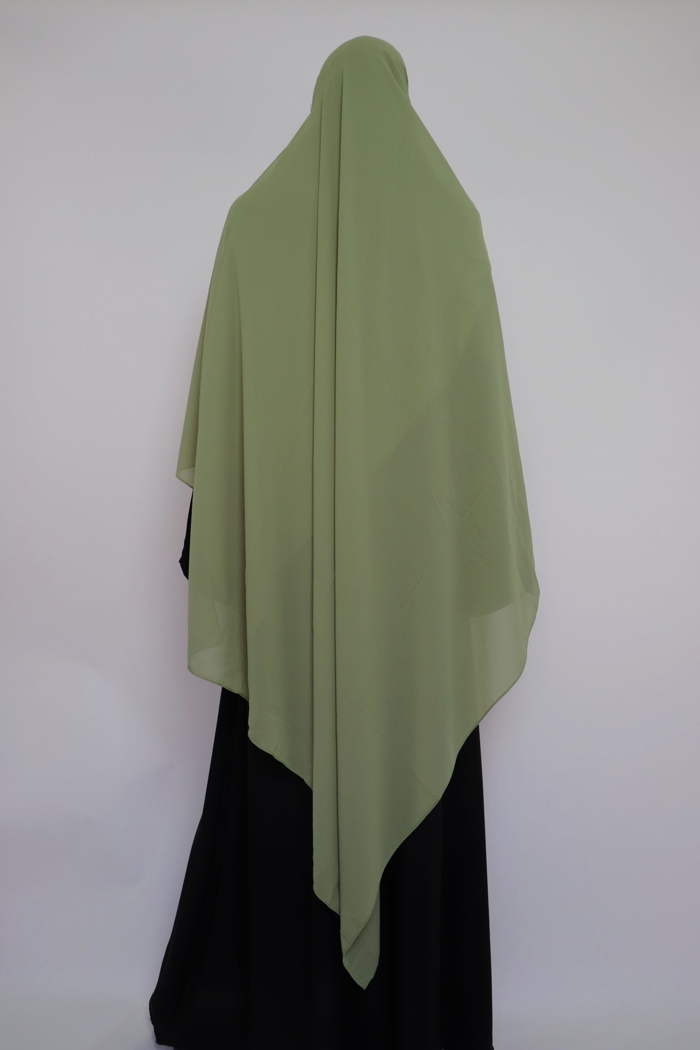 XL Premium Chiffon Hijab - Pistachio