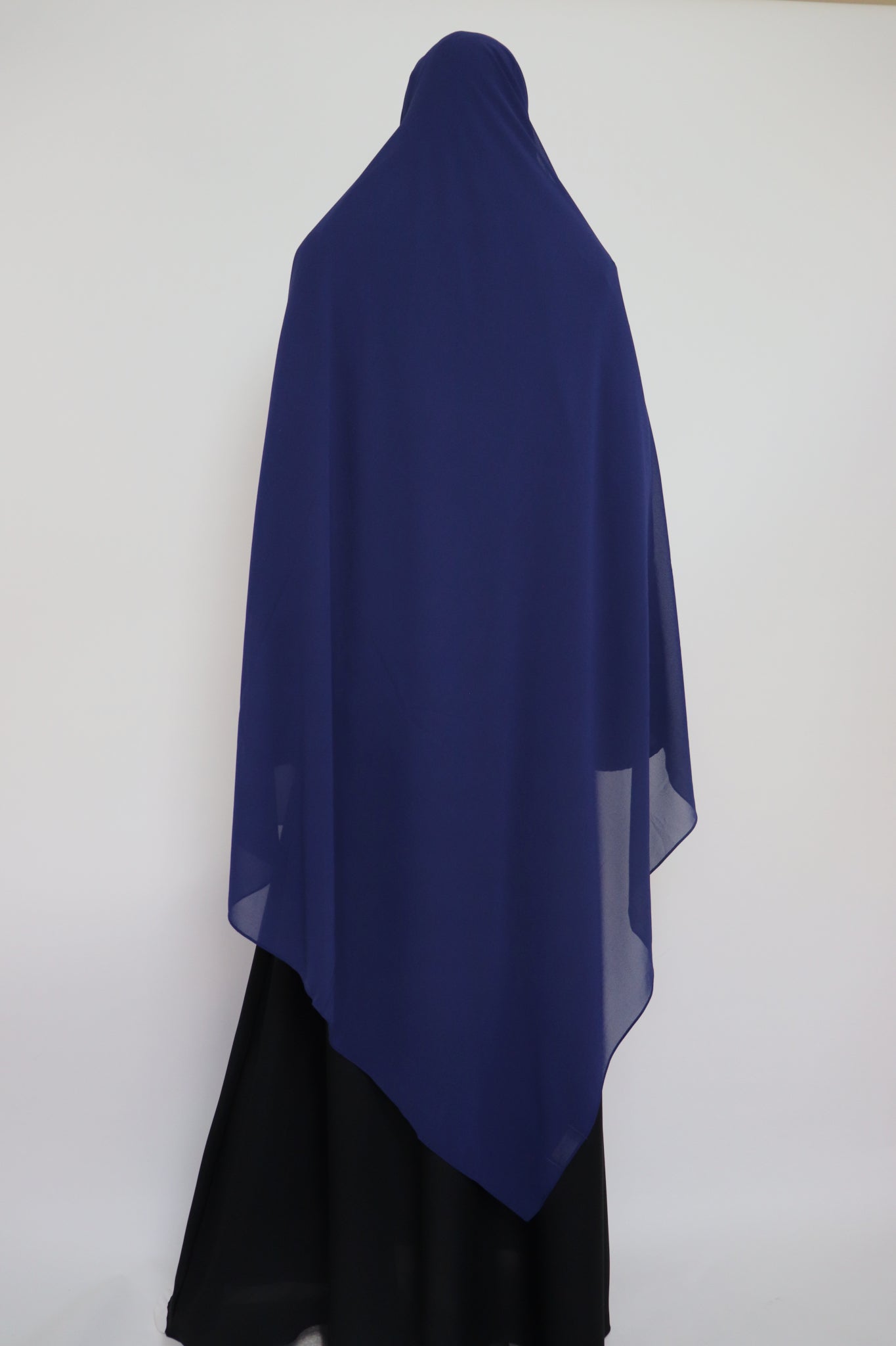 XL Premium Chiffon Hijab - Navy