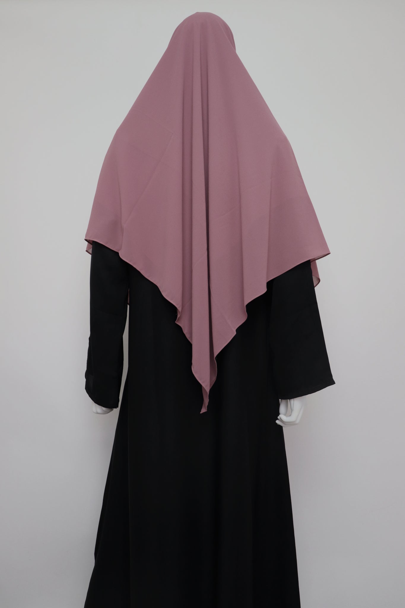 Square Premium Chiffon Hijab - Light Mauve