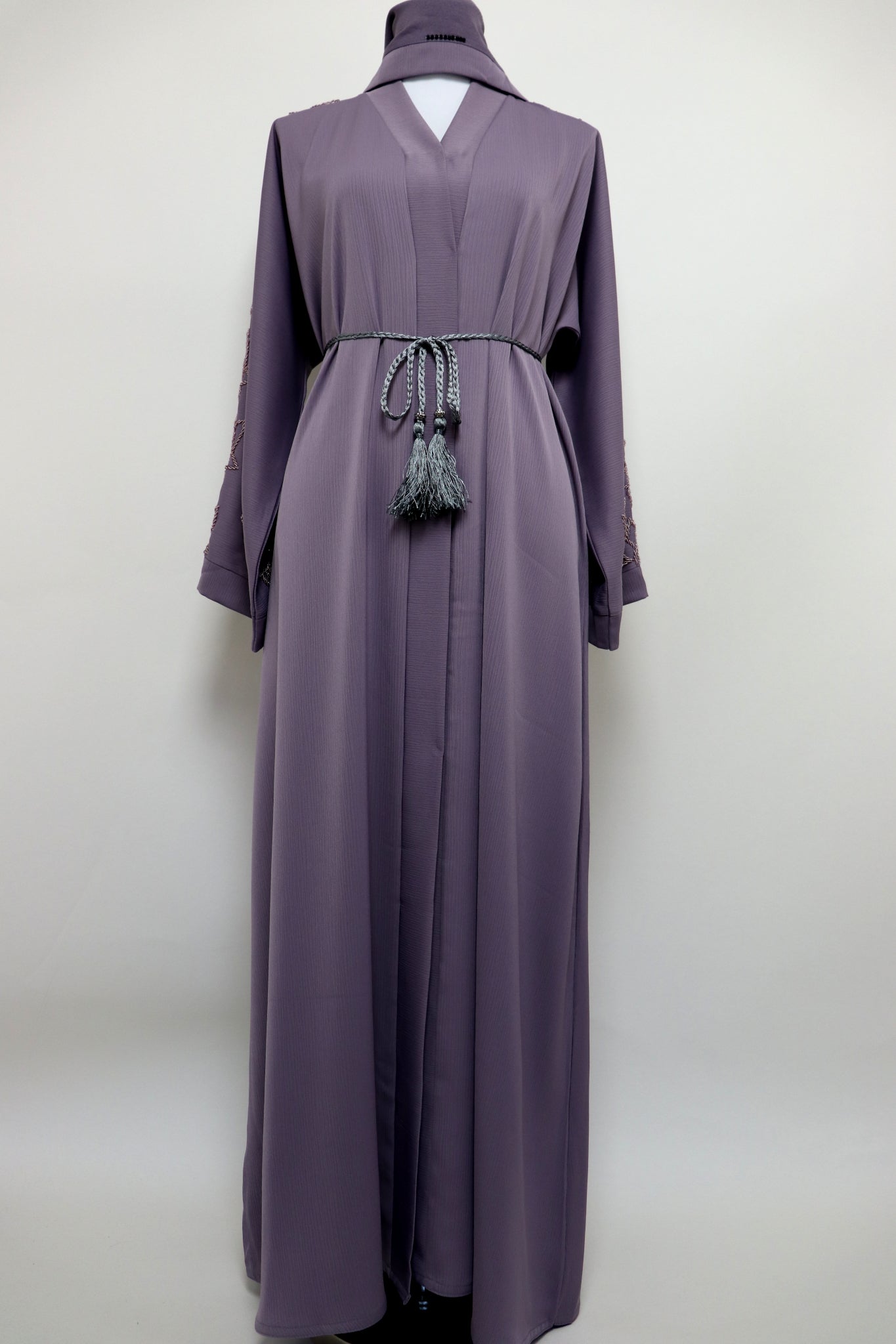 Open Formal Abaya - Lilac