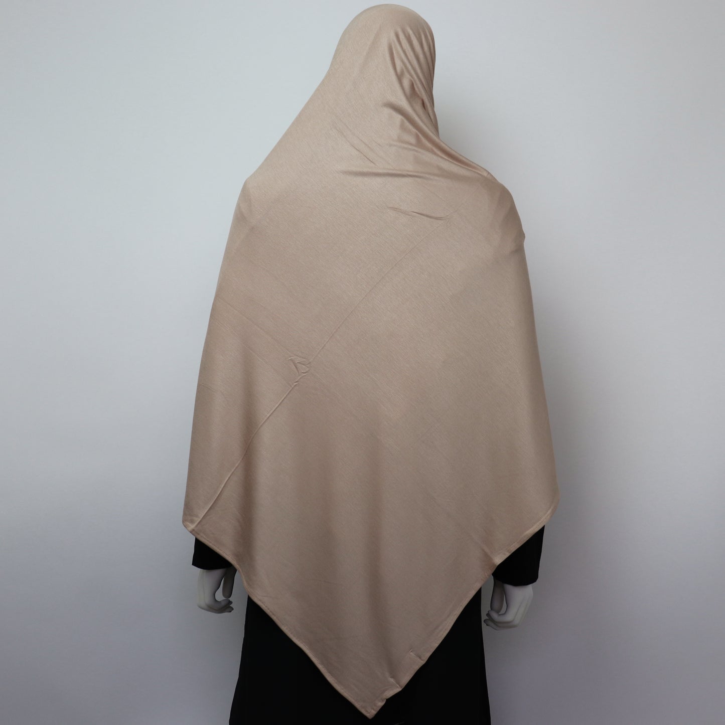 Premium Maxi Jersey Hijab - Beige