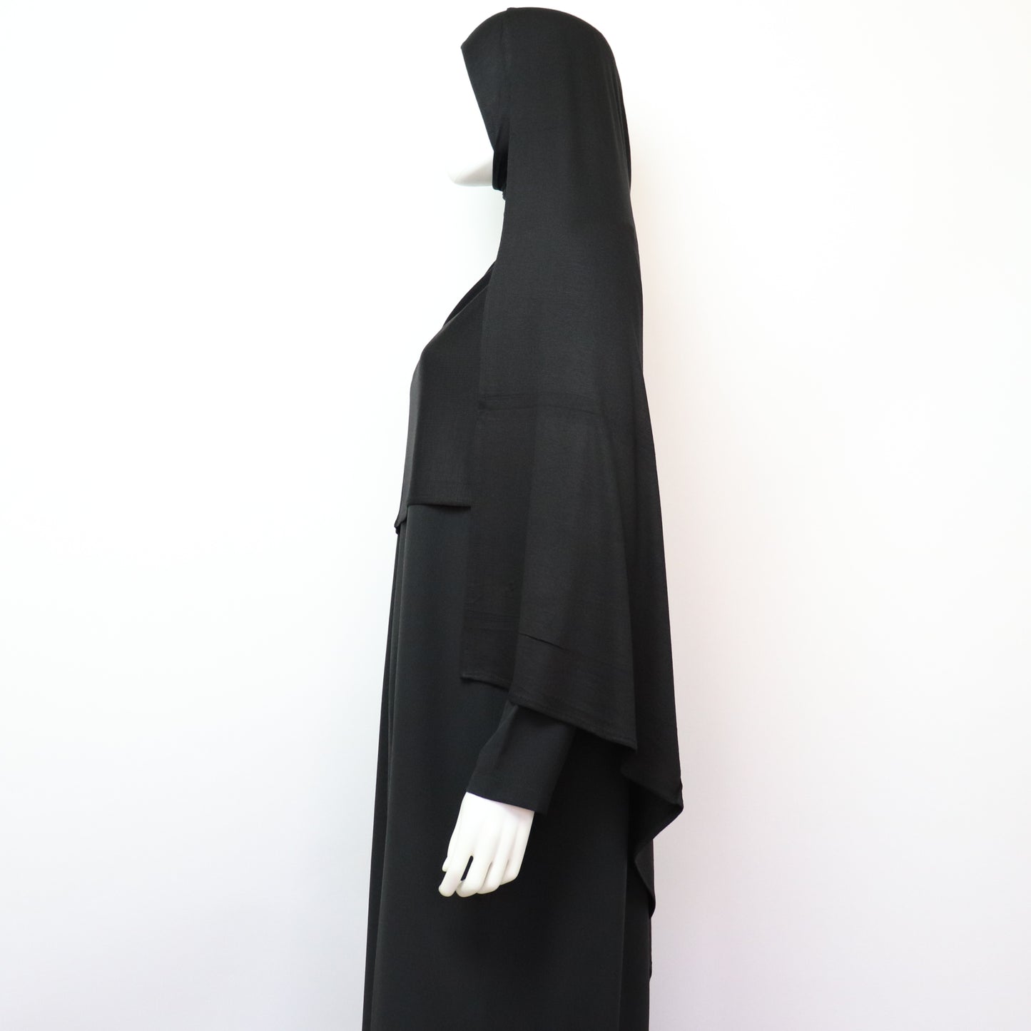 Premium Maxi Jersey Hijab - Black