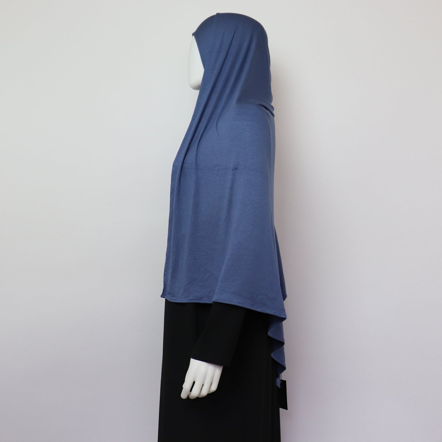 Premium Maxi Jersey Hijab - Dusty Blue