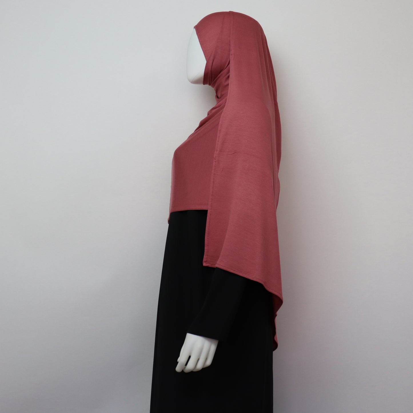 Premium Maxi Jersey Hijab - Dusty Pink