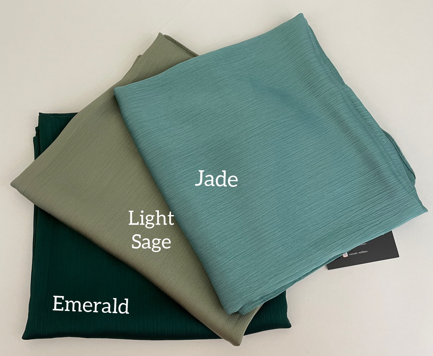 Premium Crinkle Sheen Hijab