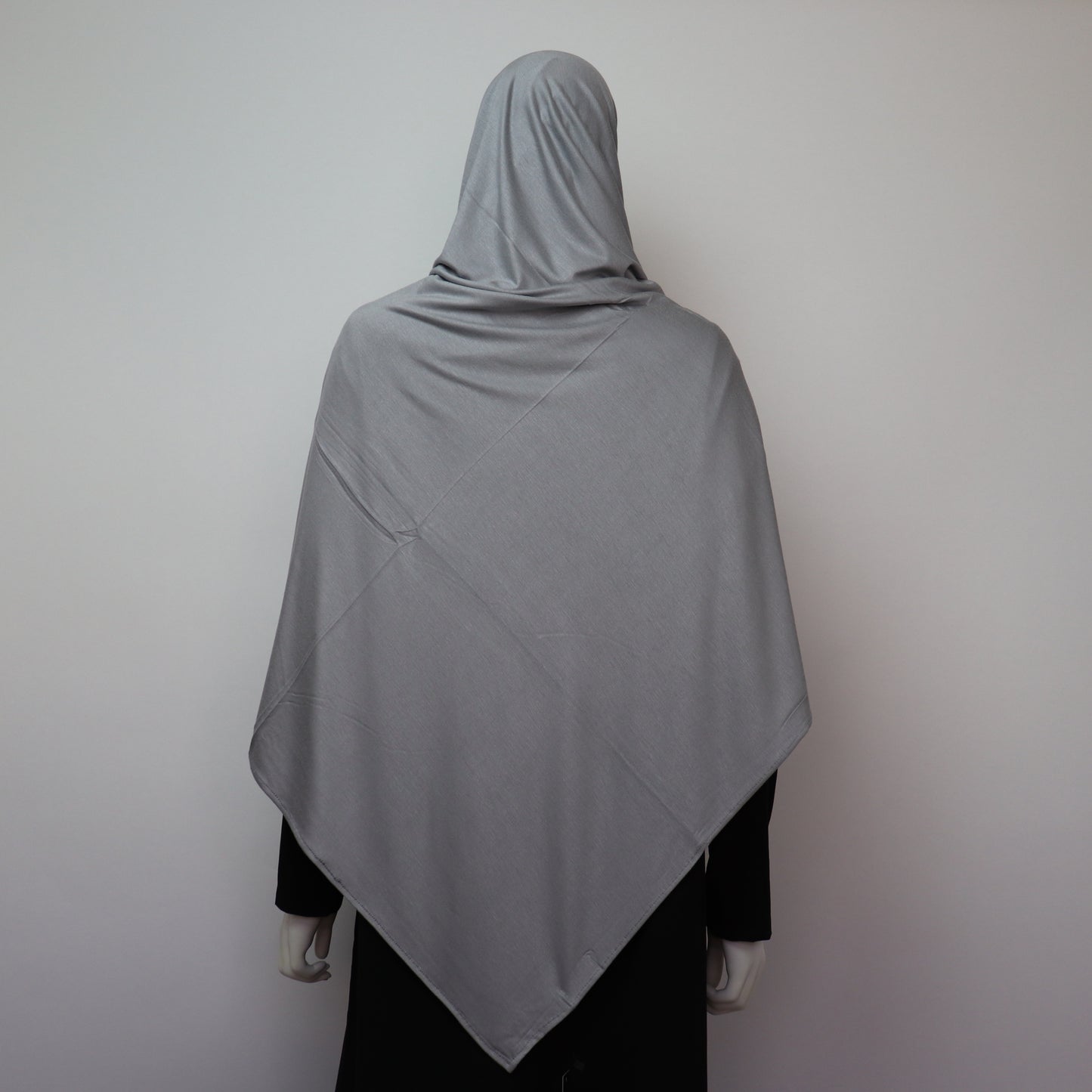 Premium Maxi Jersey Hijab - Light Gray