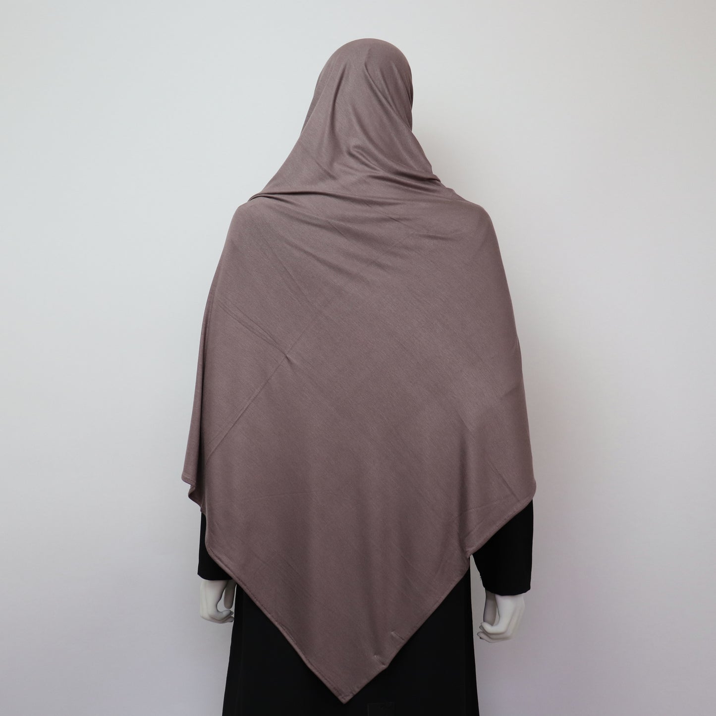 Premium Maxi Jersey Hijab - Purplish Taupe