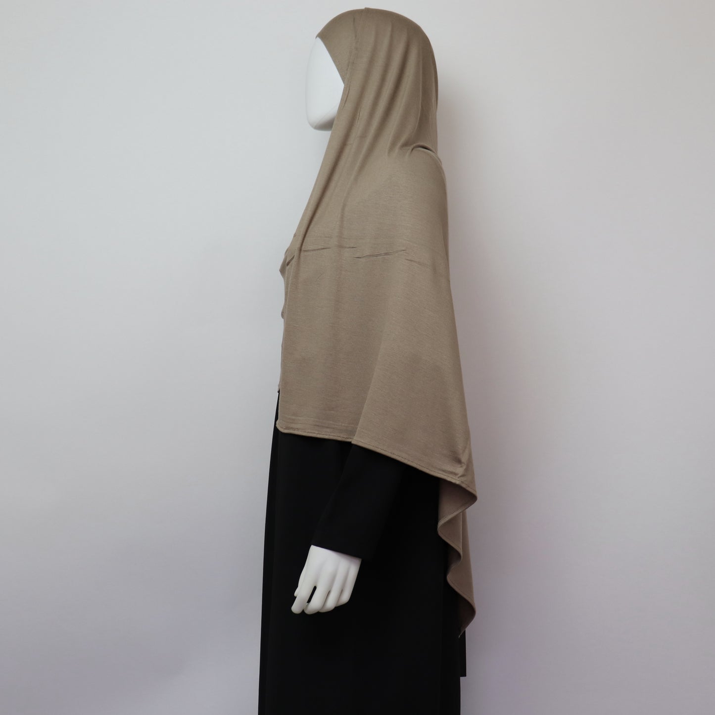 Premium Maxi Jersey Hijab - Latte