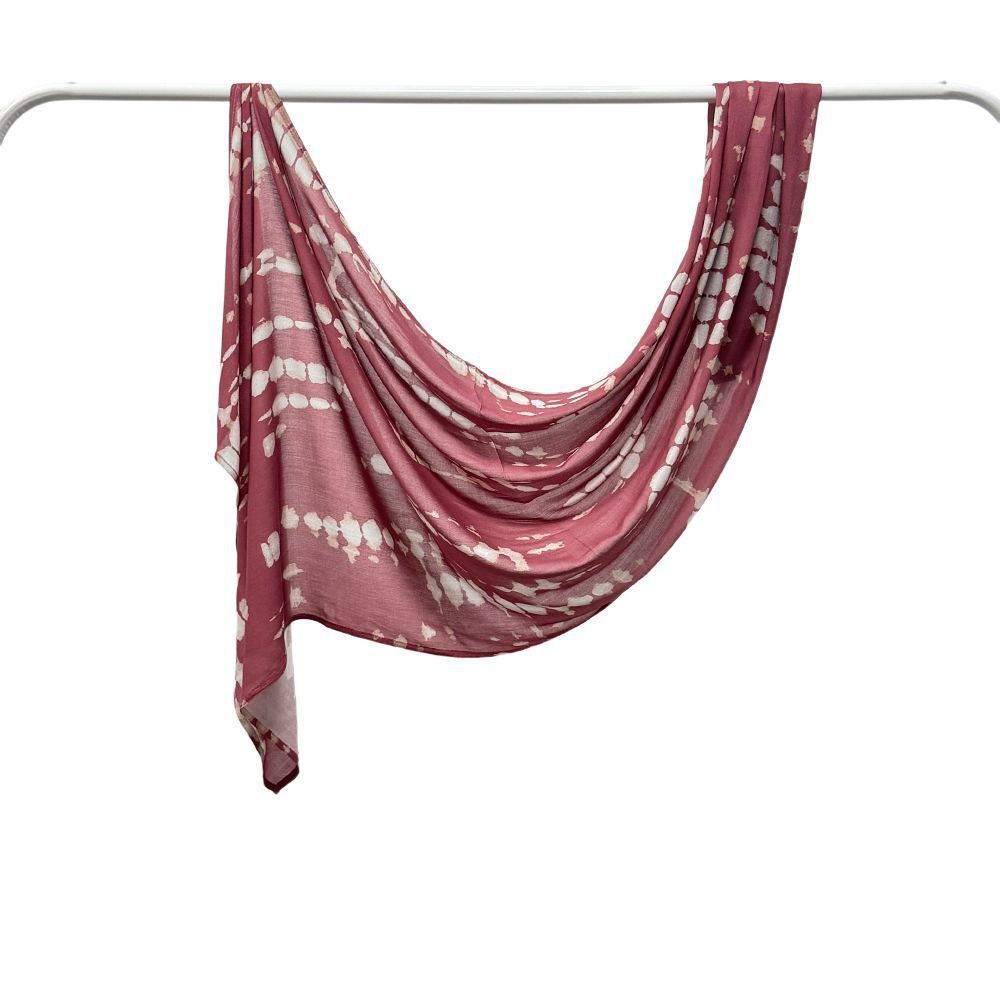 Printed Modal Hijab - Dusty Pink