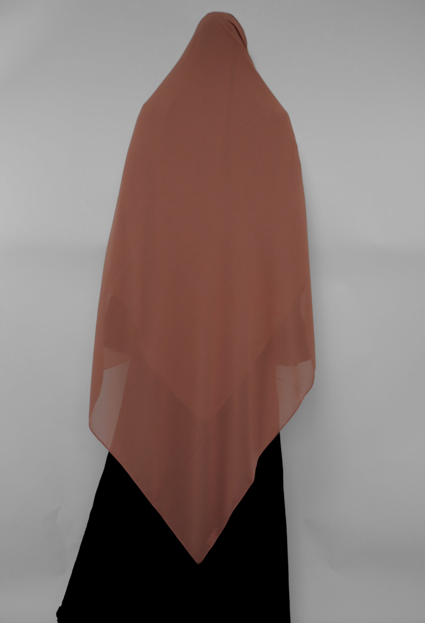 XL Premium Chiffon Hijab - Apricot