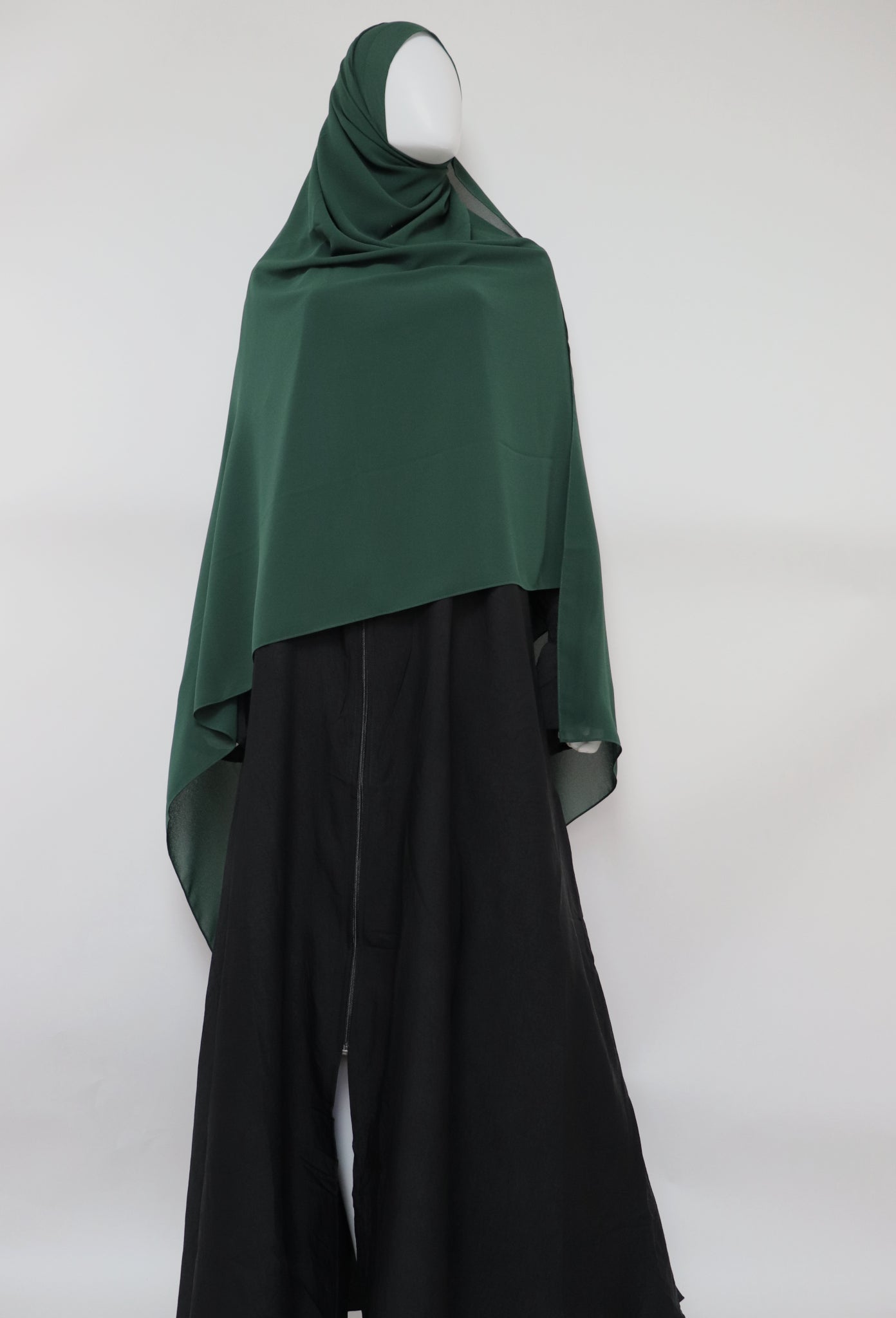 XL Premium Chiffon Hijab - Emerald