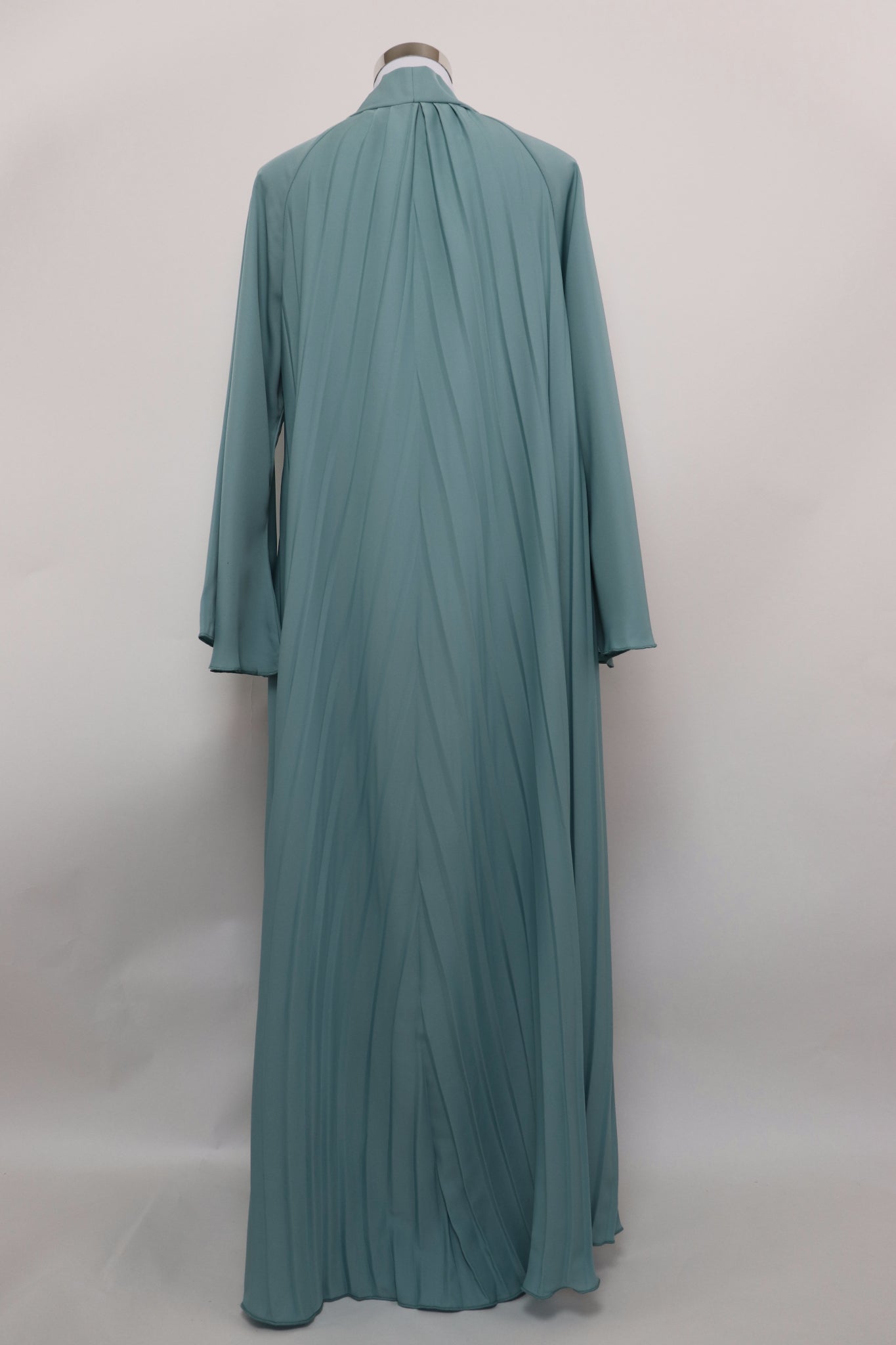 Open Flare Pleated Umbrella Abaya - Bermuda