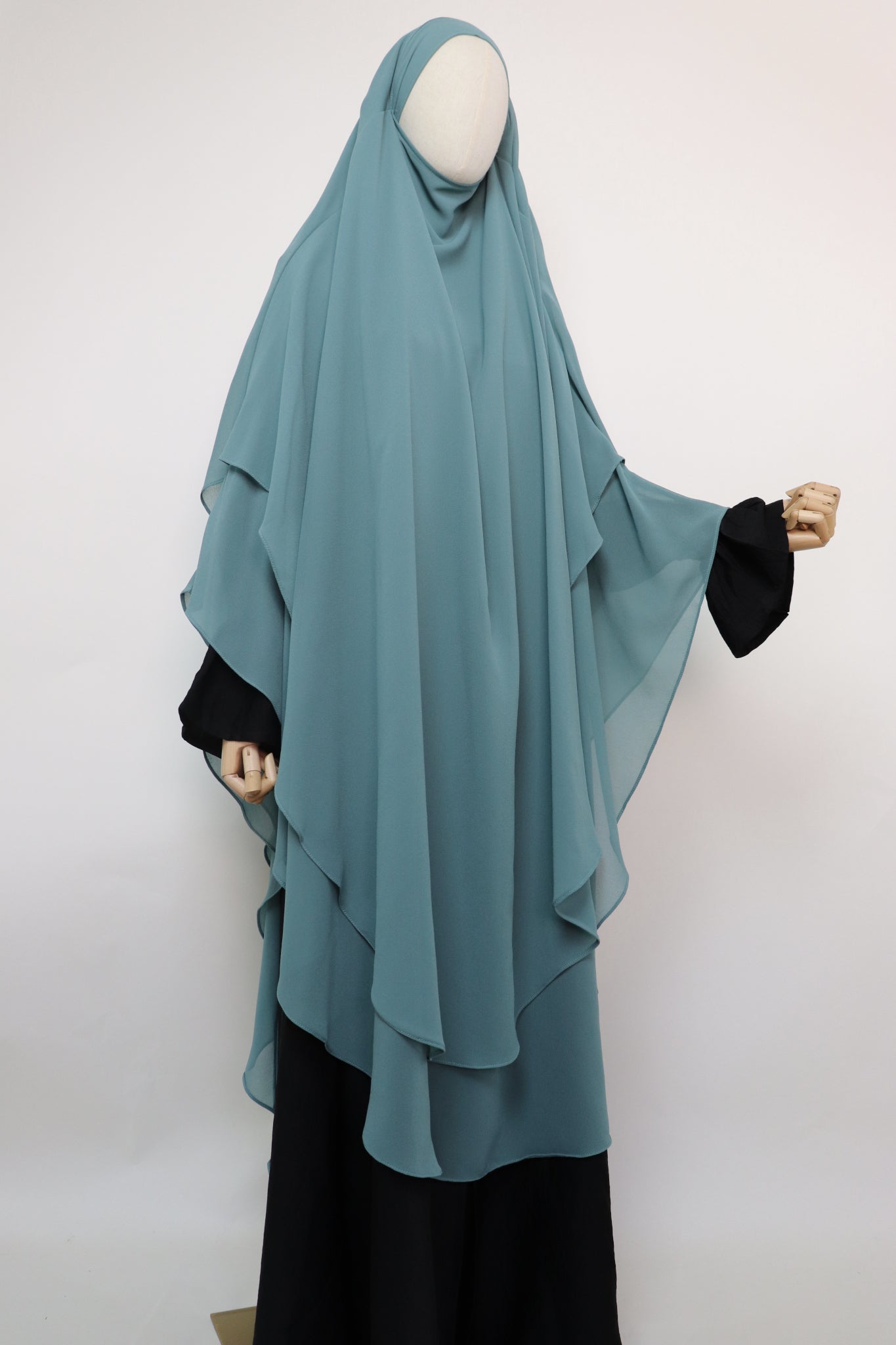 2 Layer XL Khimar - Sage